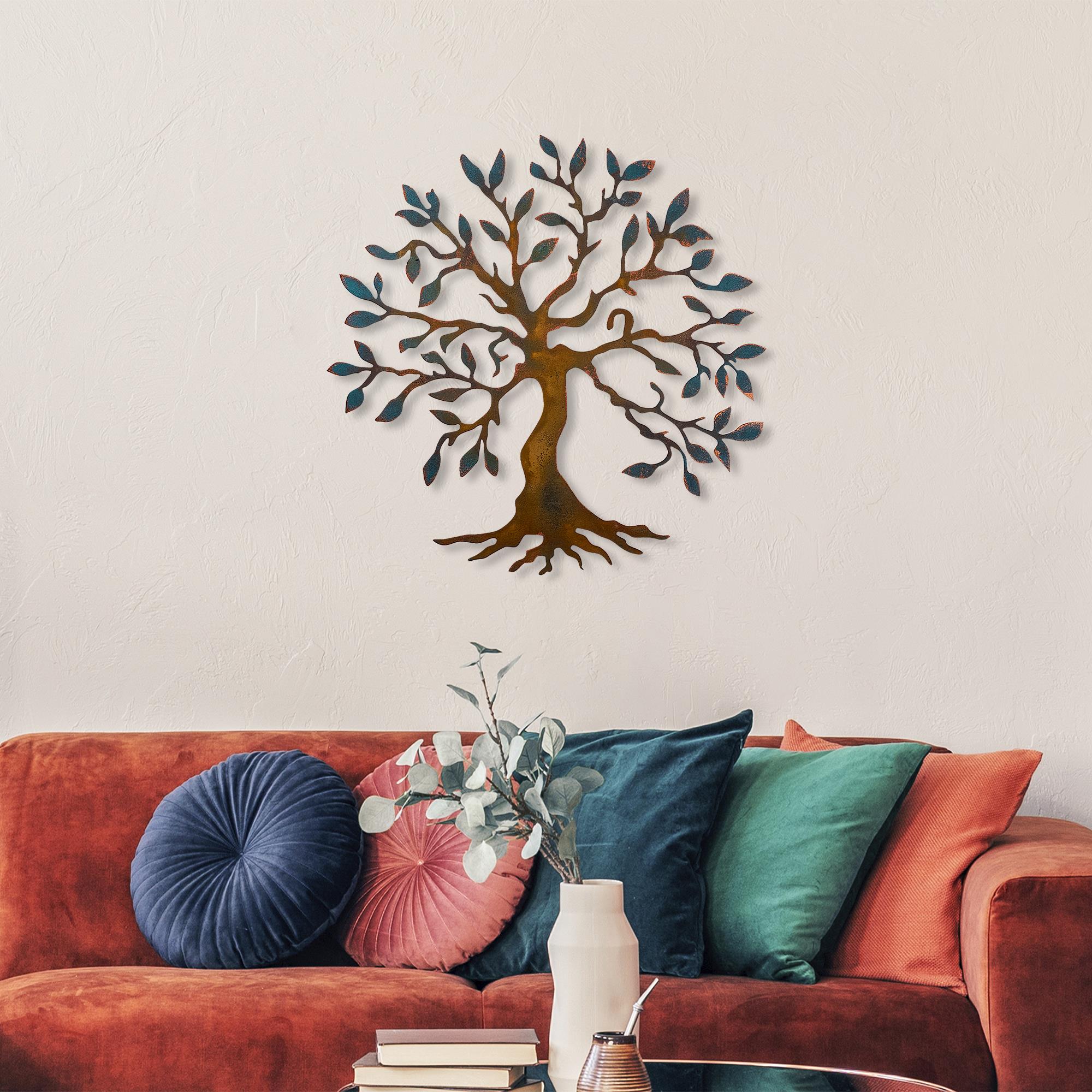 BYS-133-B Dekoratif Metal Duvar Tablosu | ByLamp