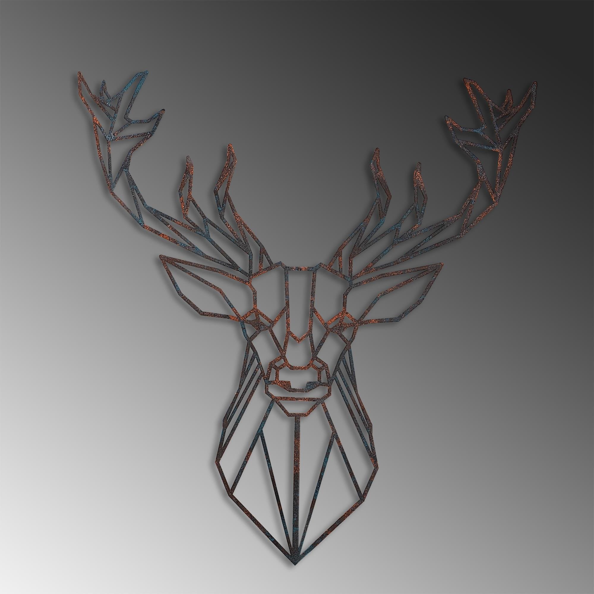 BYS-134-B Dekoratif Metal Duvar Tablosu | ByLamp