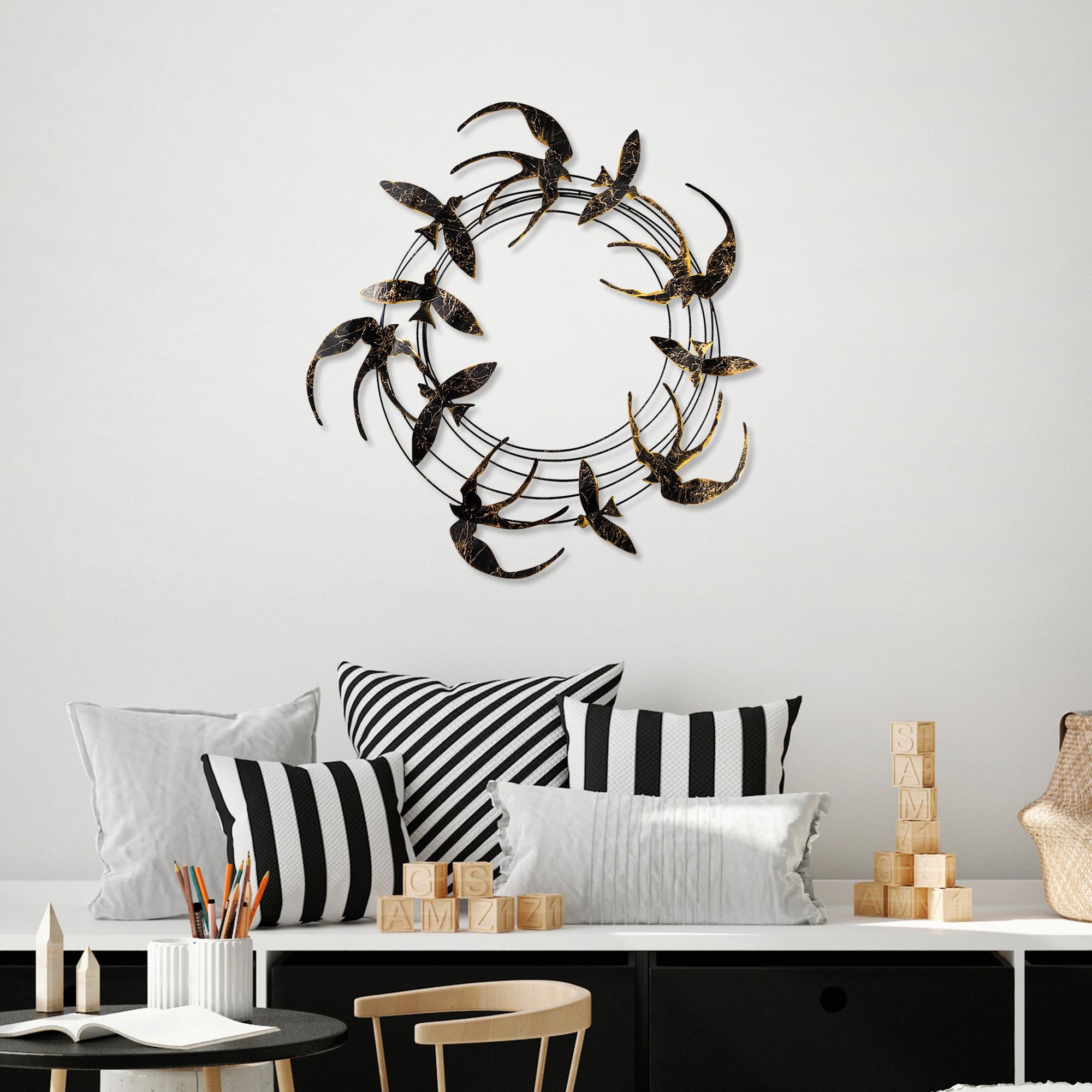 BYS-137 Dekoratif Metal Duvar Tablosu | ByLamp