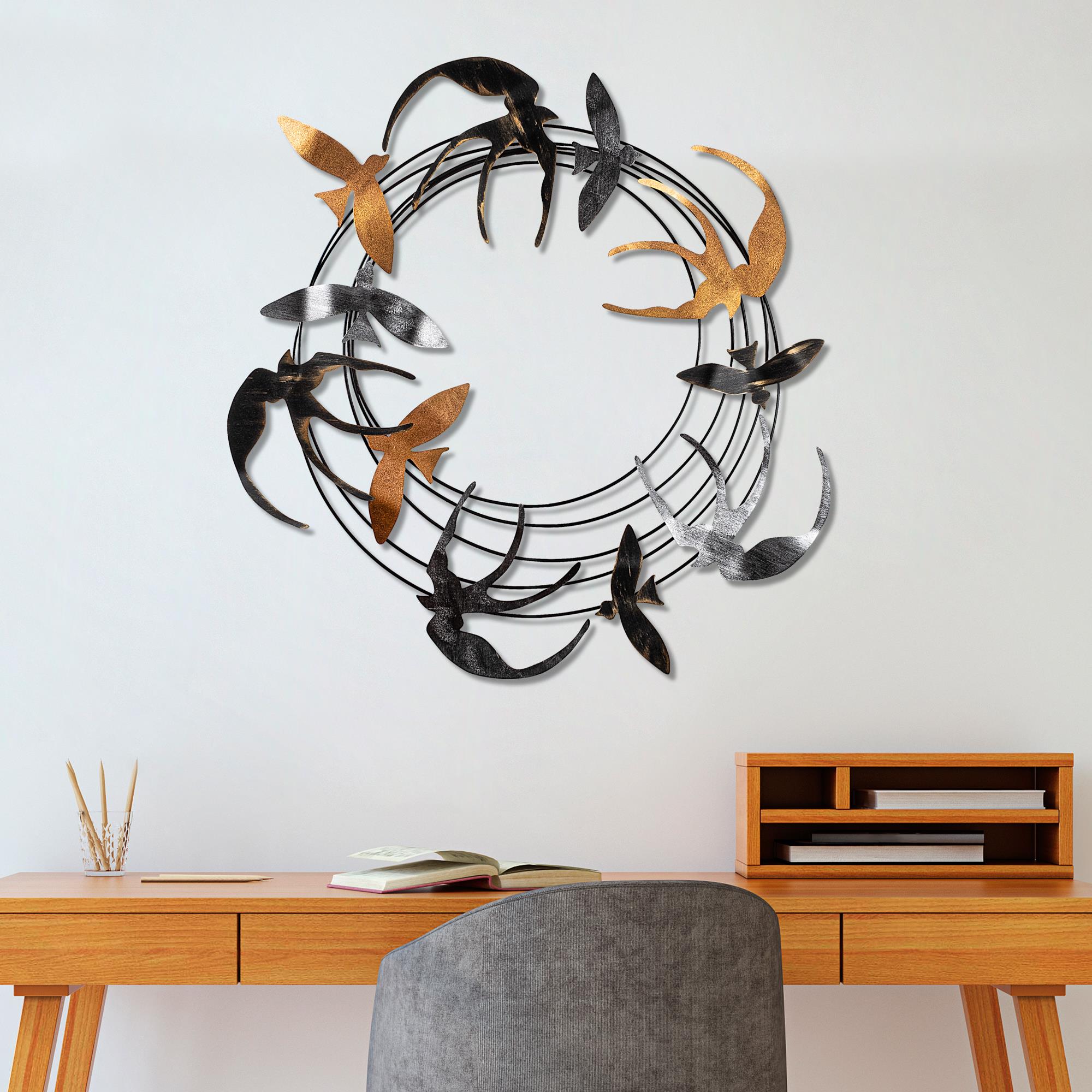 BYS-138 Dekoratif Metal Duvar Tablosu | ByLamp