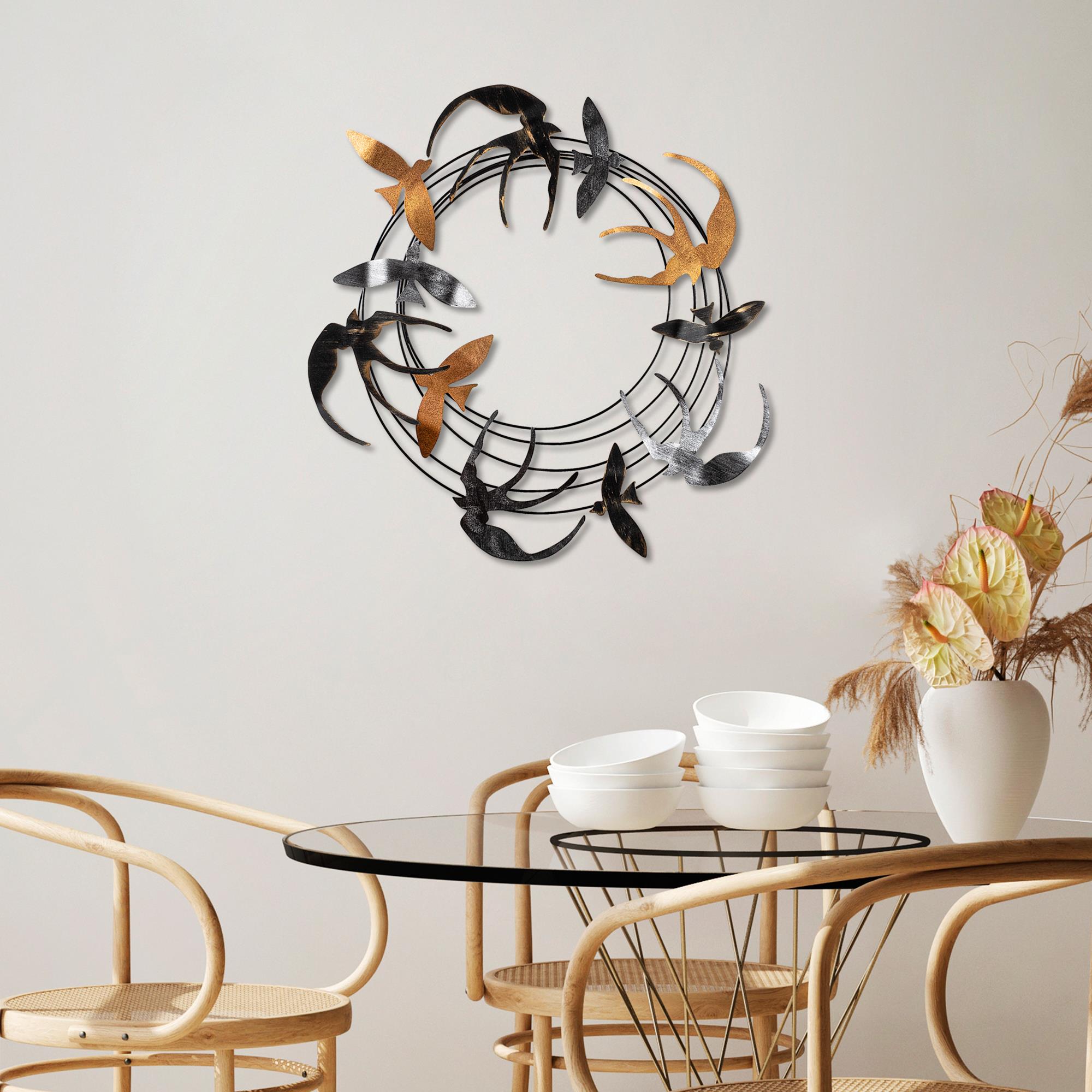 BYS-138 Dekoratif Metal Duvar Tablosu | ByLamp