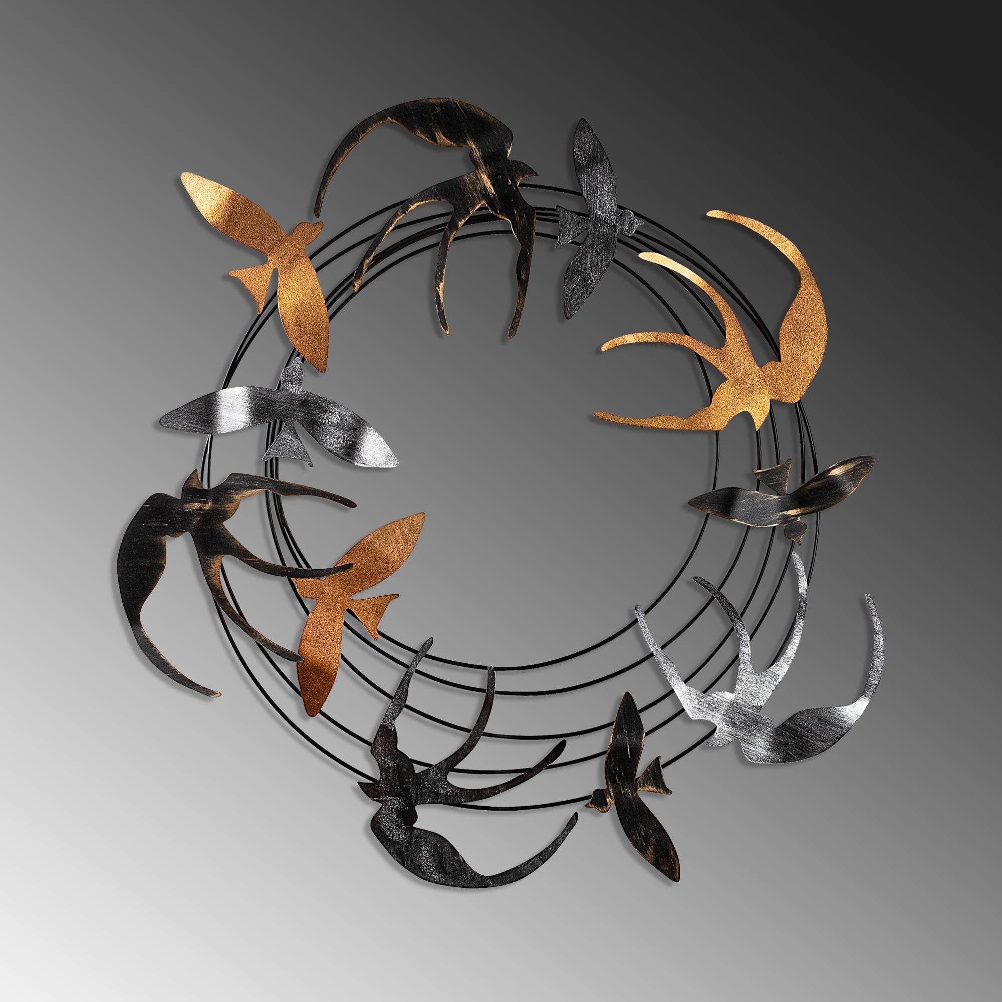 BYS-138 Dekoratif Metal Duvar Tablosu | ByLamp