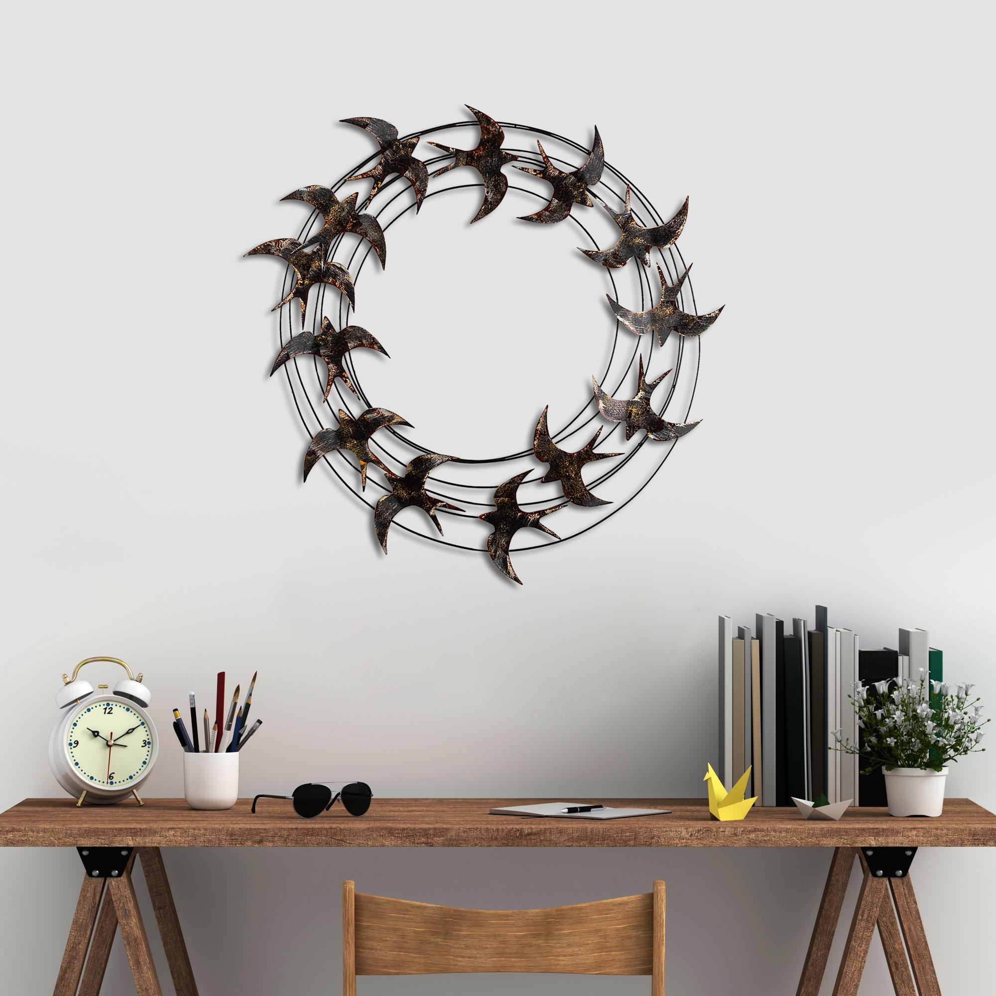 BYS-139 Dekoratif Metal Duvar Tablosu | ByLamp