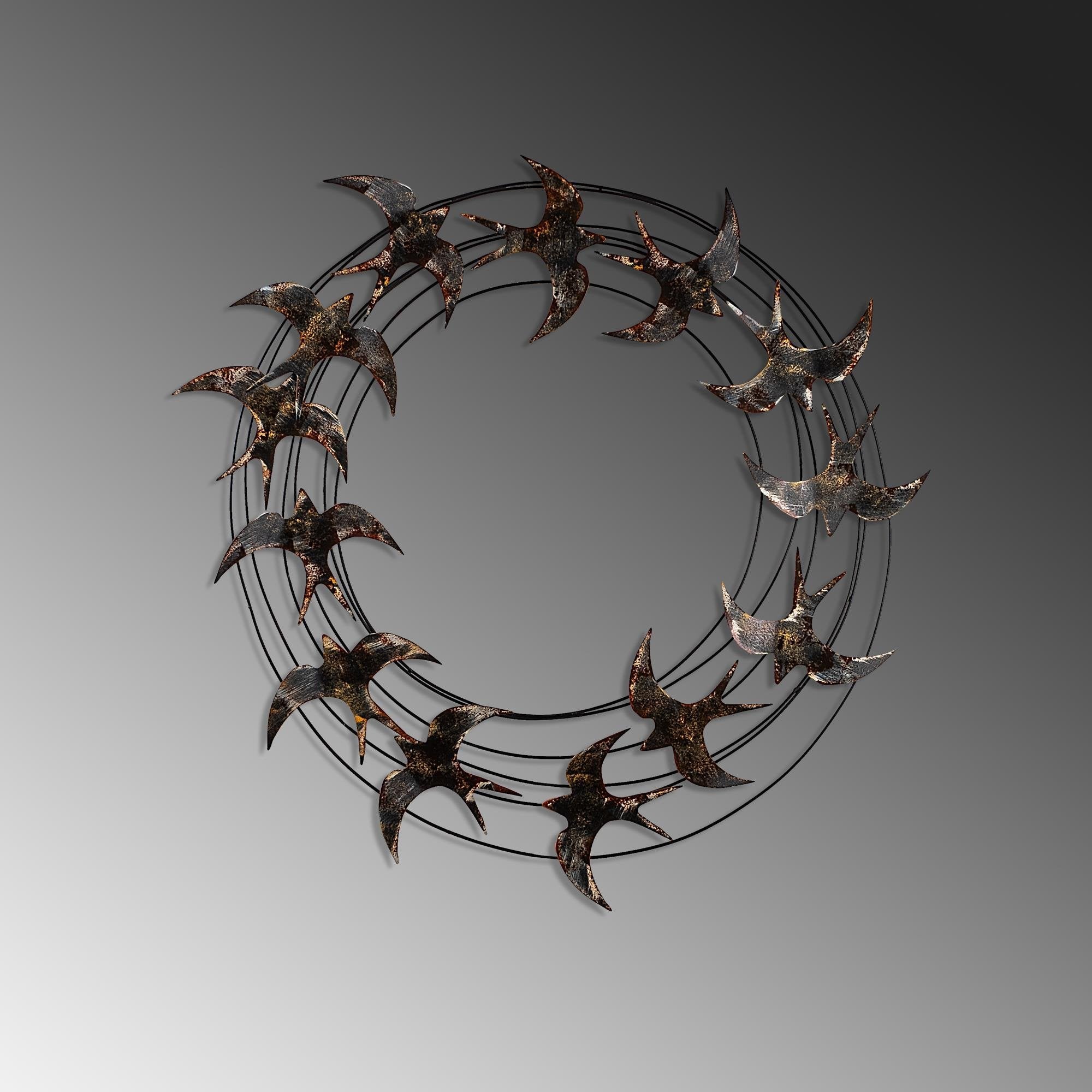 BYS-139 Dekoratif Metal Duvar Tablosu | ByLamp