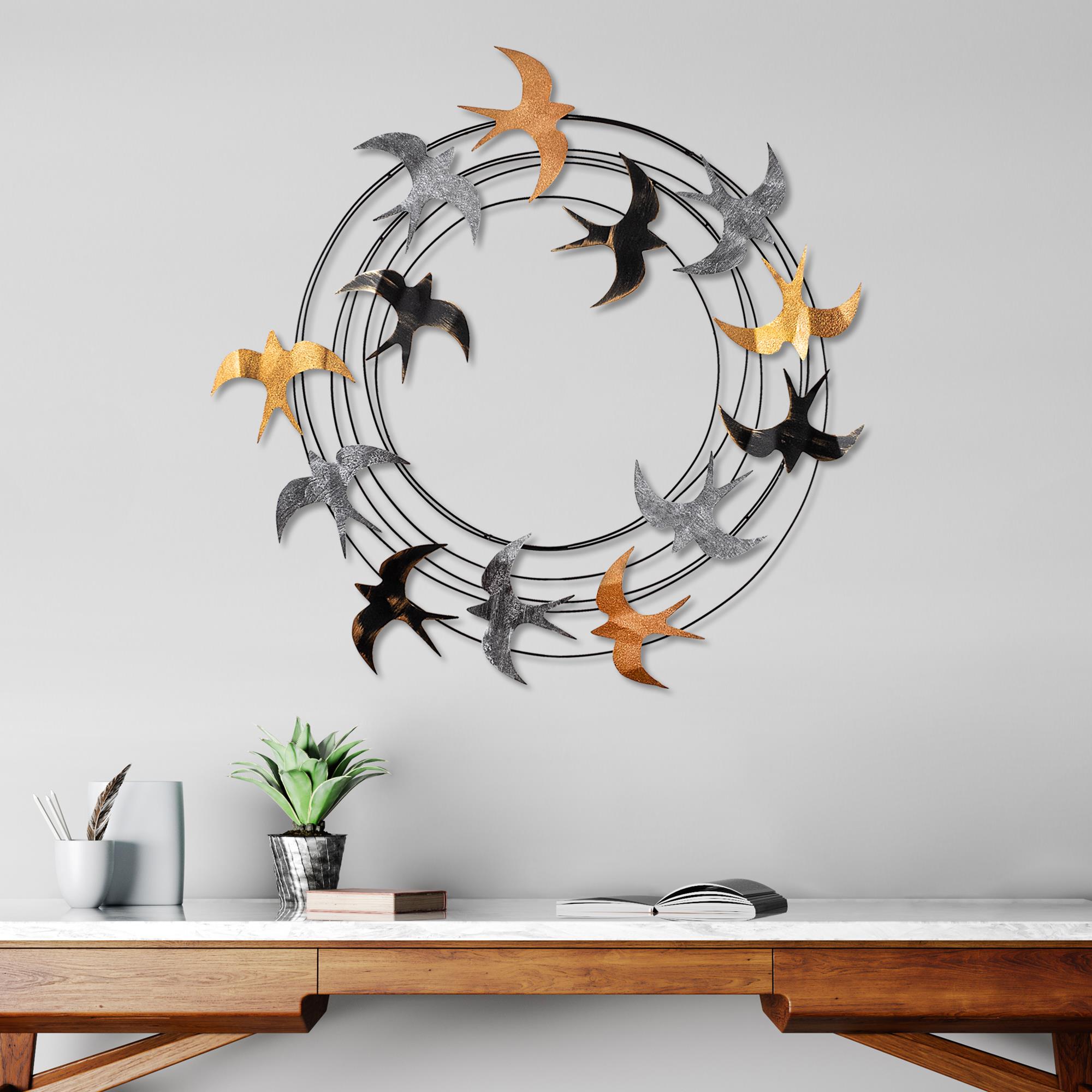 BYS-141 Dekoratif Metal Duvar Tablosu | ByLamp