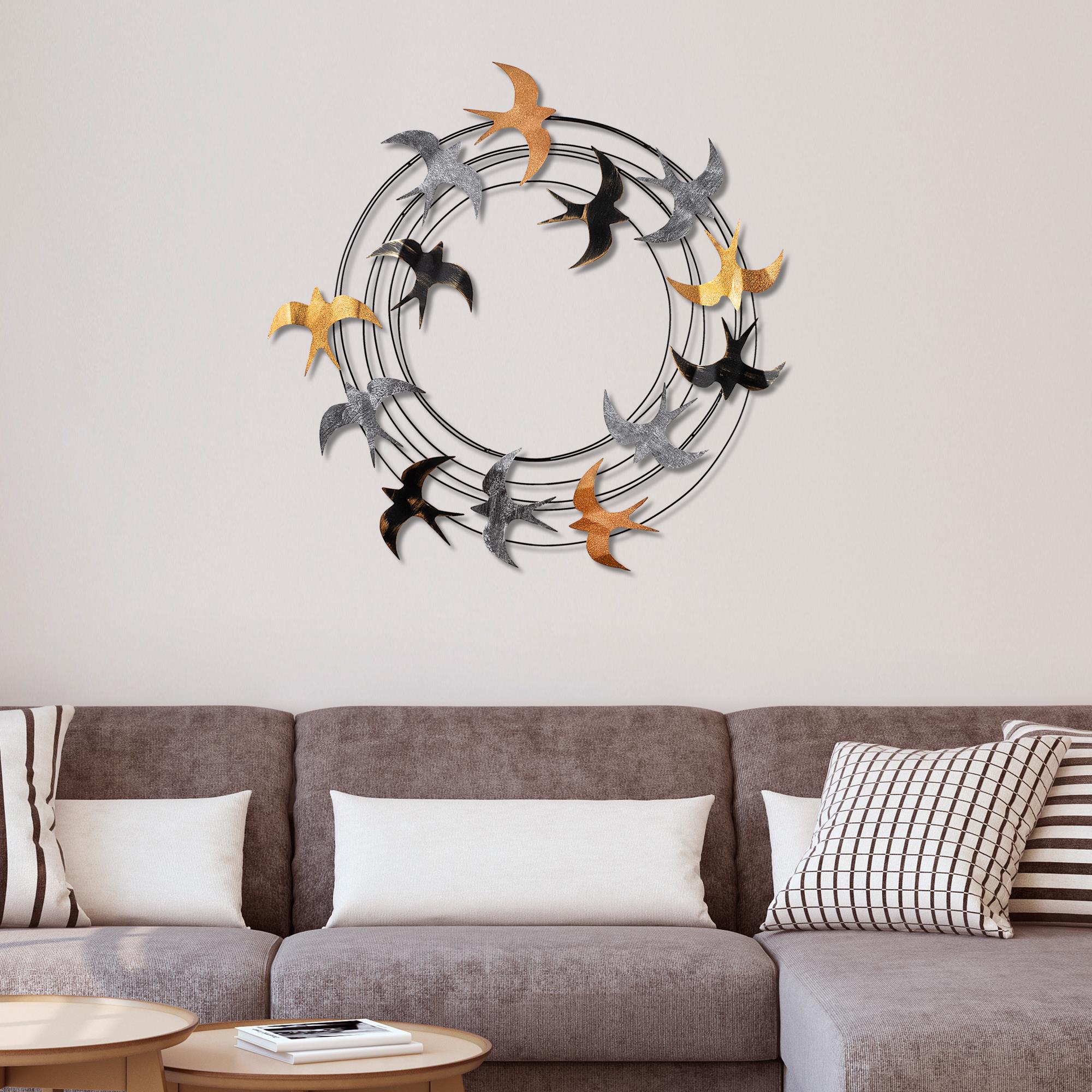 BYS-141 Dekoratif Metal Duvar Tablosu | ByLamp