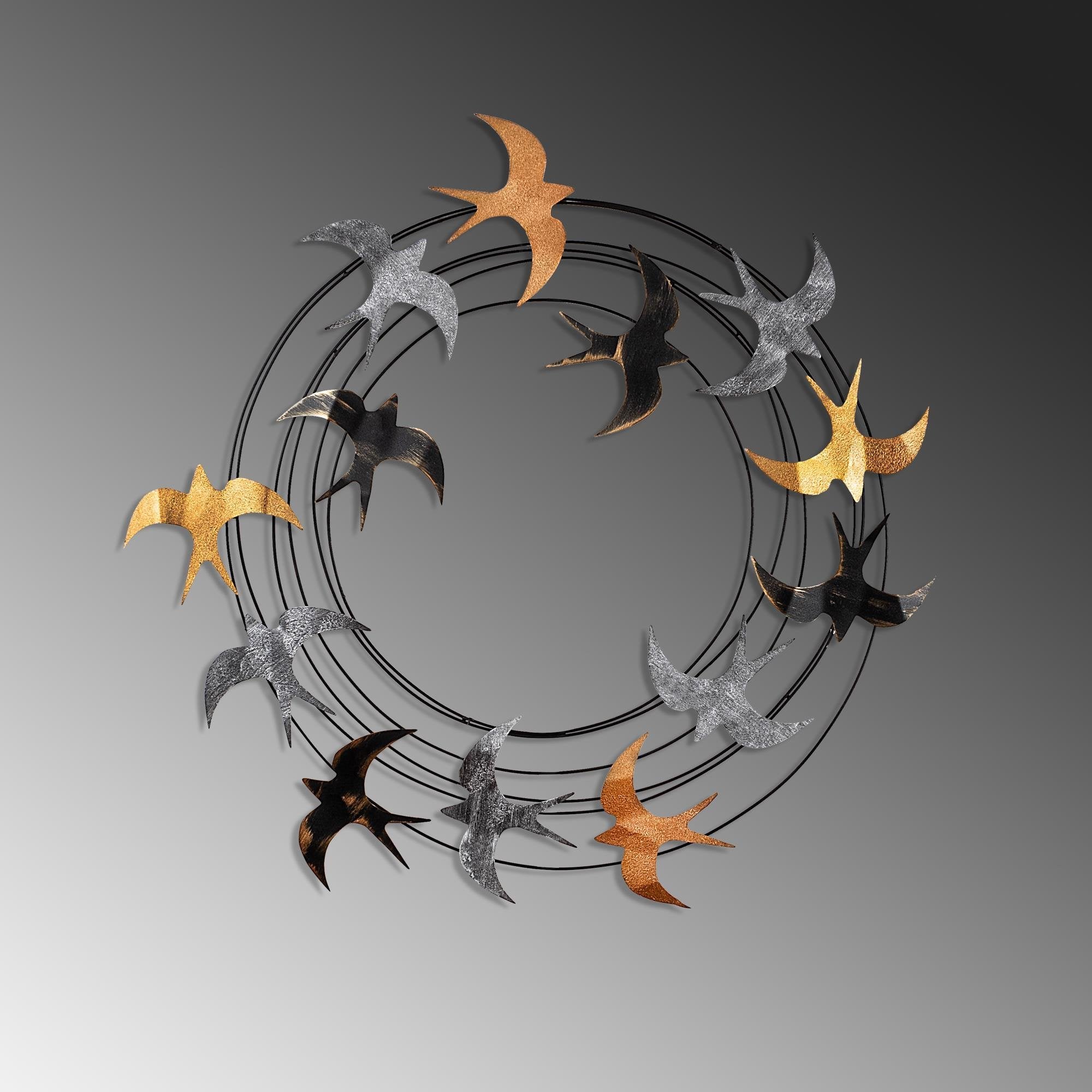 BYS-141 Dekoratif Metal Duvar Tablosu | ByLamp