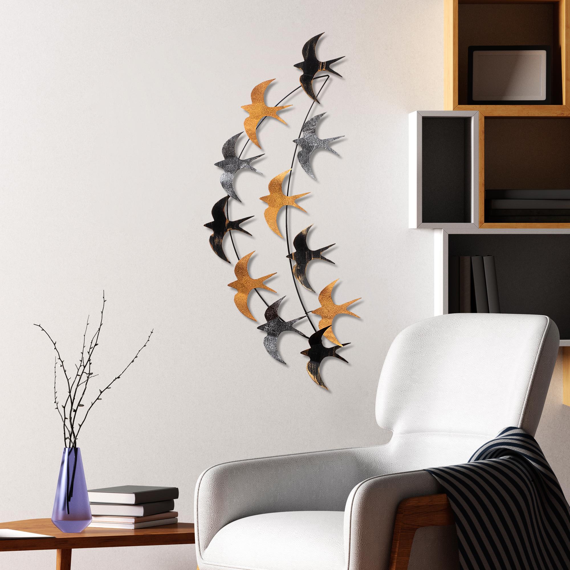 BYS-143 Dekoratif Metal Duvar Tablosu | ByLamp