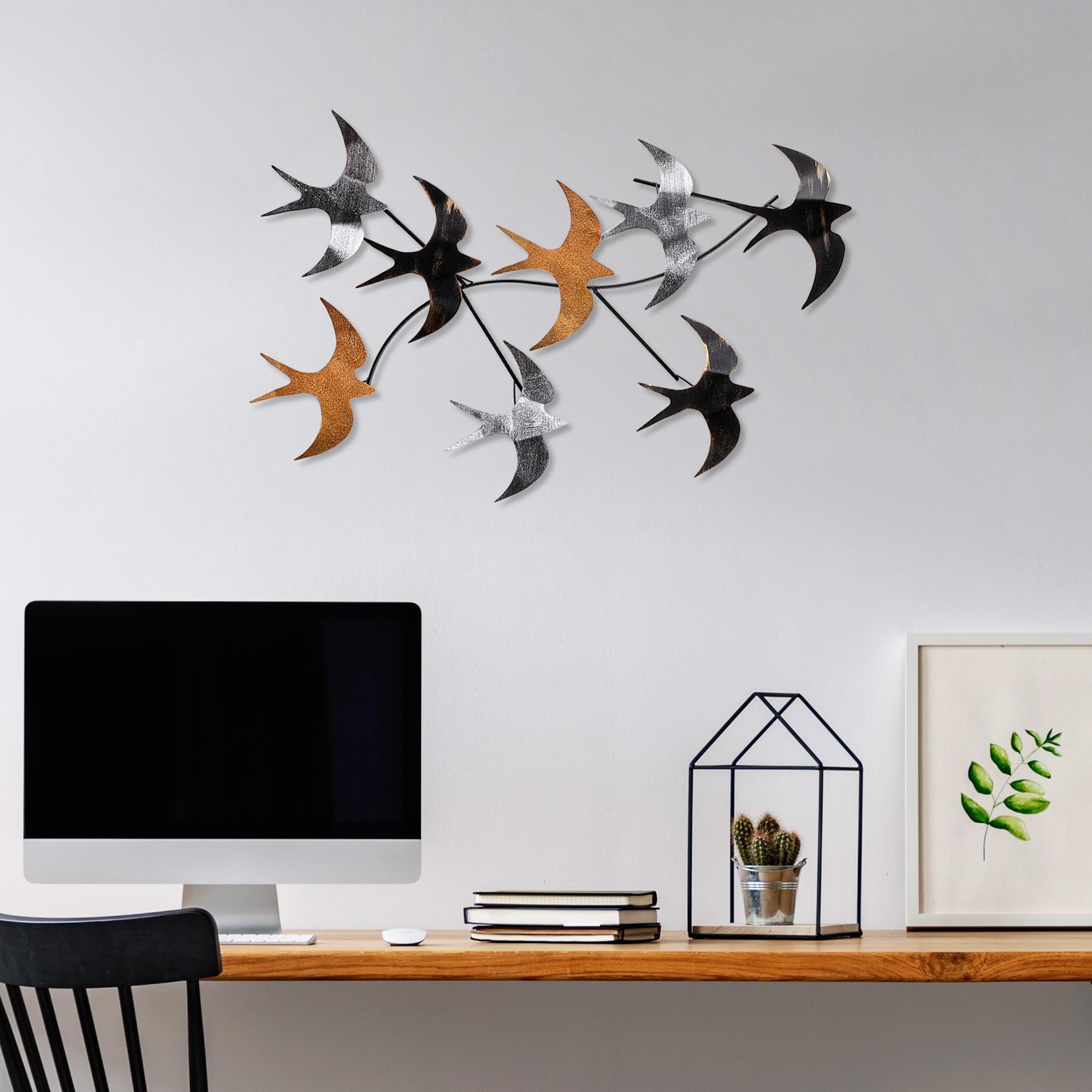 BYS-152 Dekoratif Metal Duvar Tablosu | ByLamp