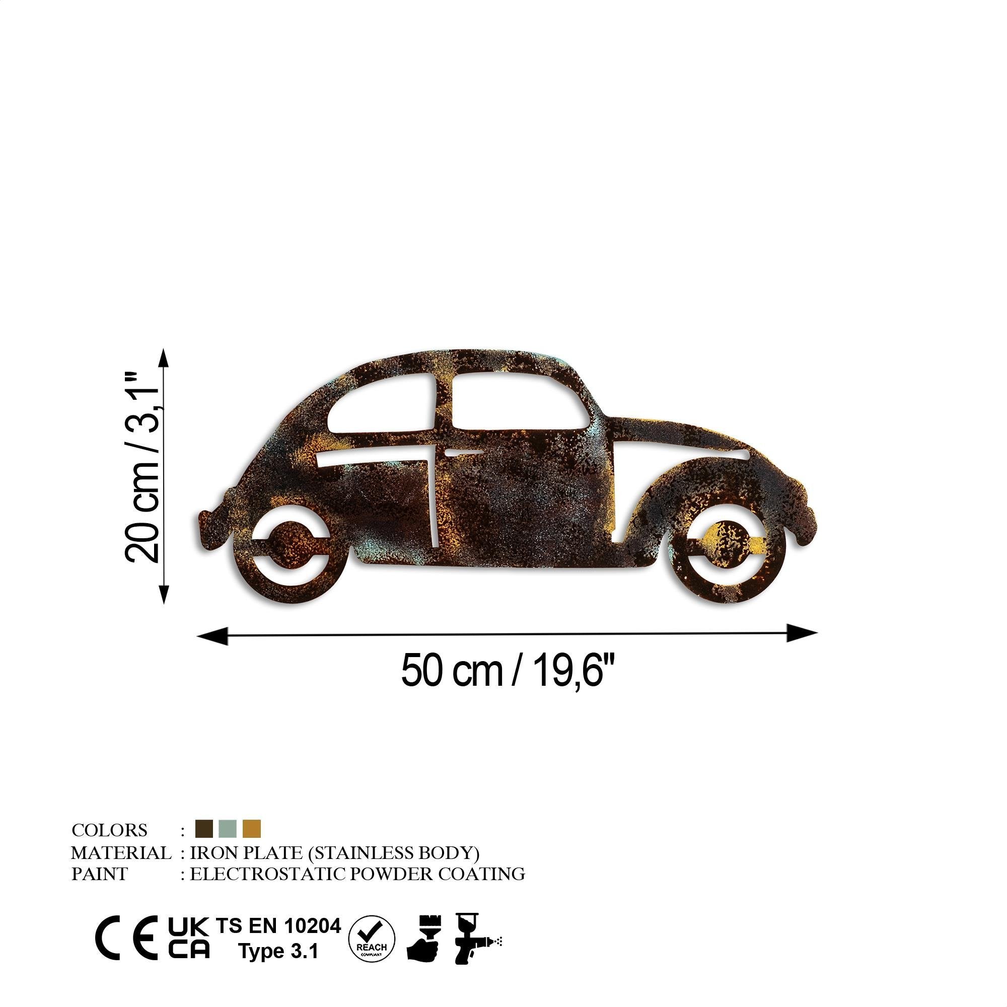 BYS-155 Dekoratif Metal Duvar Tablosu | ByLamp