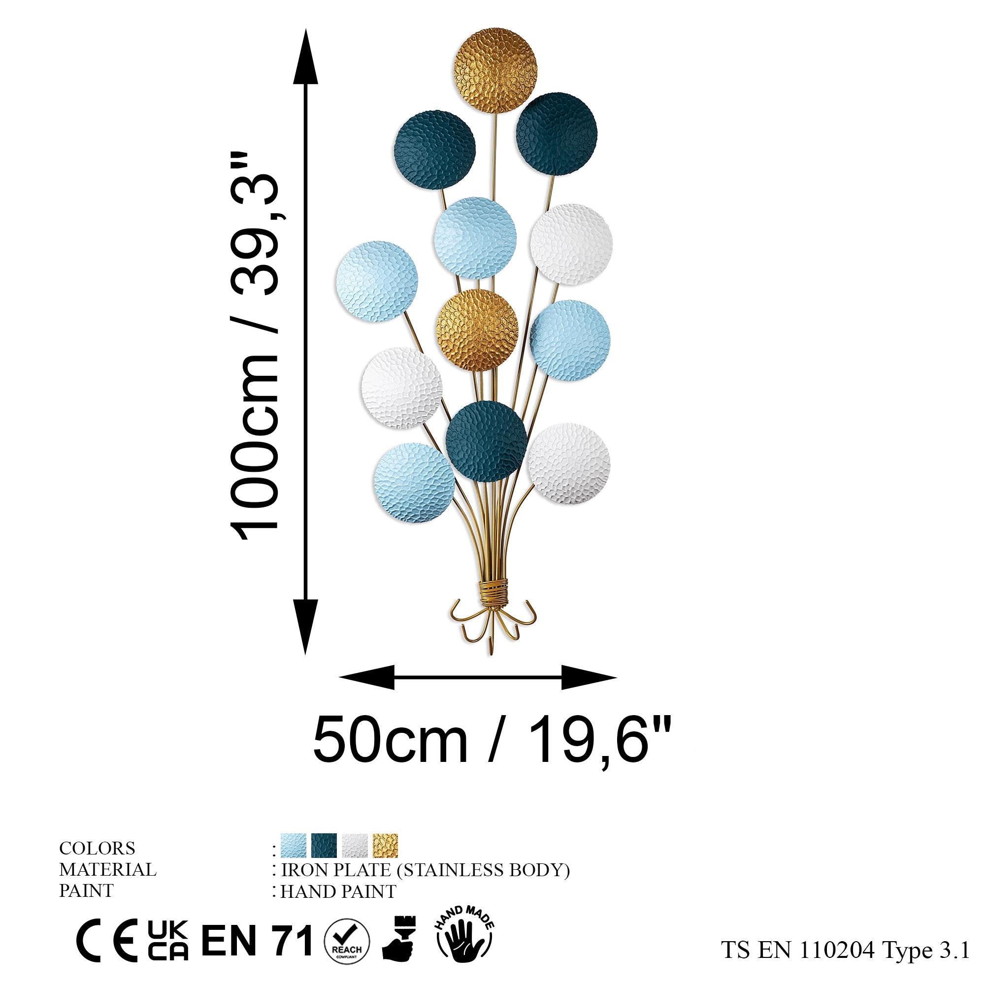 BYS-161 Dekoratif Metal Askılık | ByLamp