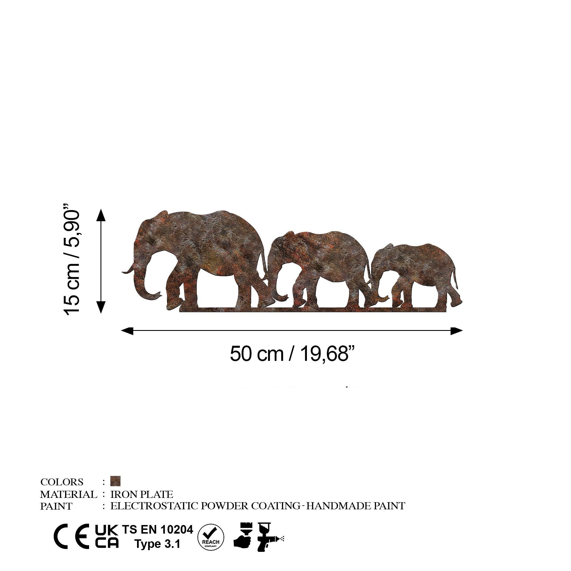 BYS-164 Dekoratif Metal Duvar Tablosu | ByLamp