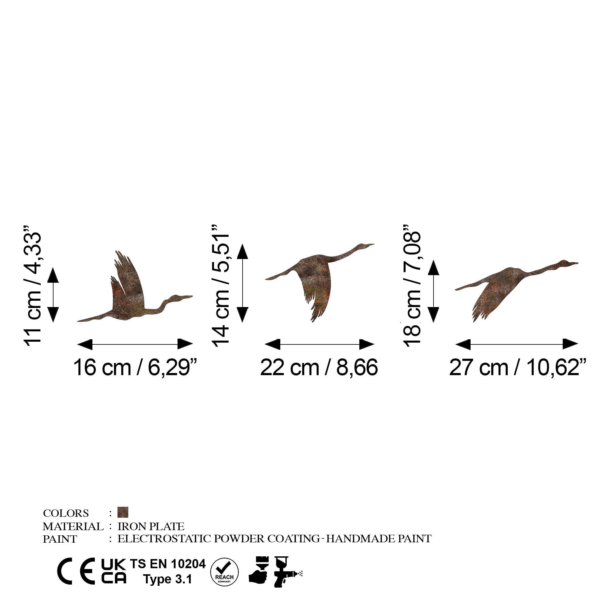 BYS-176 Dekoratif Metal Duvar Tablosu | ByLamp