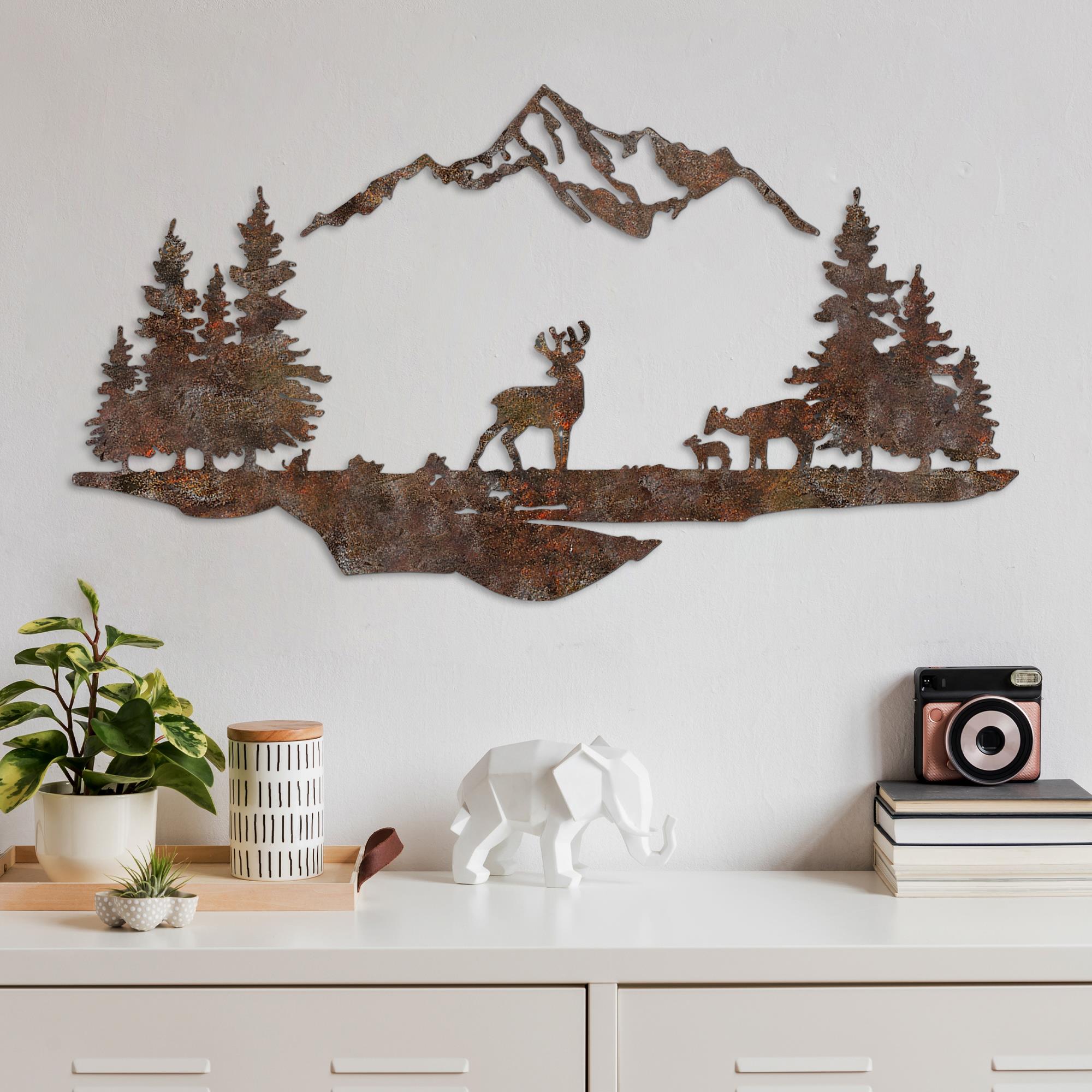 BYS-181 Dekoratif Metal Duvar Tablosu | ByLamp