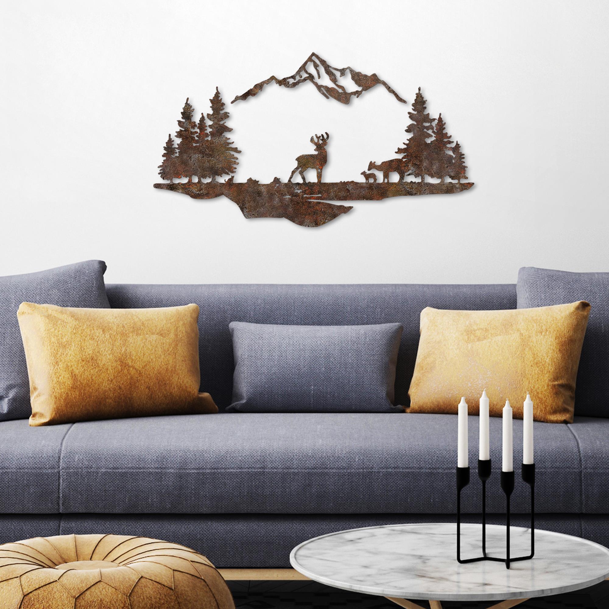 BYS-181 Dekoratif Metal Duvar Tablosu | ByLamp