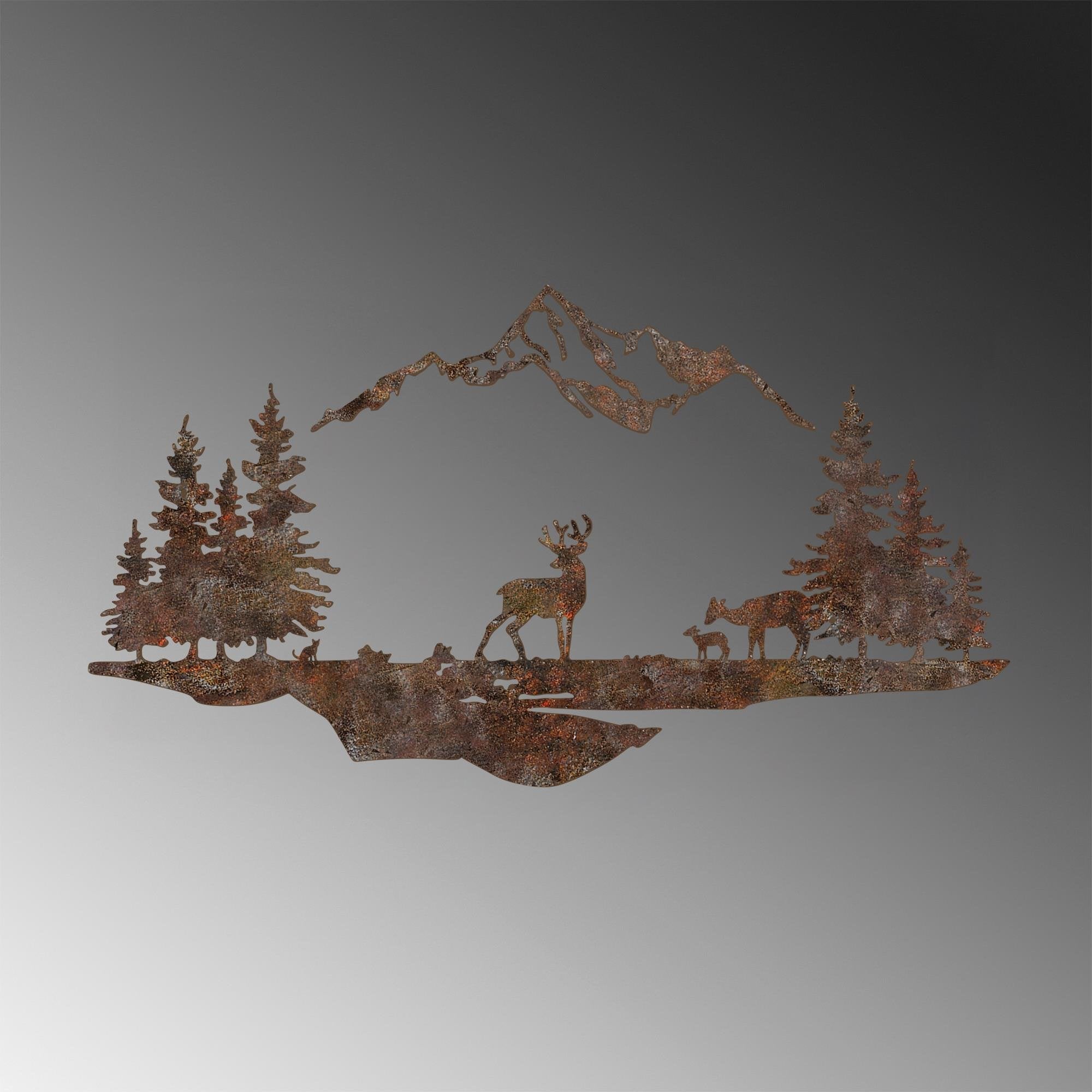 BYS-181 Dekoratif Metal Duvar Tablosu | ByLamp