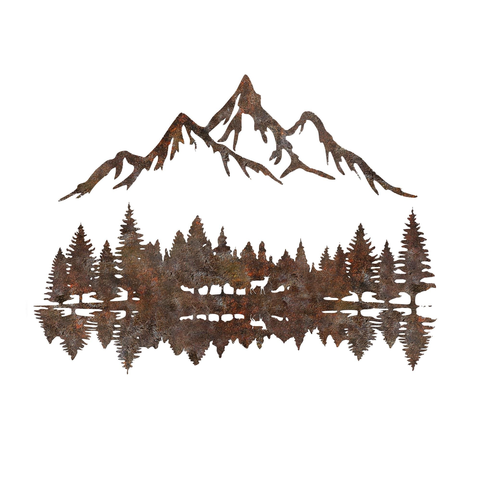 BYS-182 Dekoratif Metal Duvar Tablosu | ByLamp