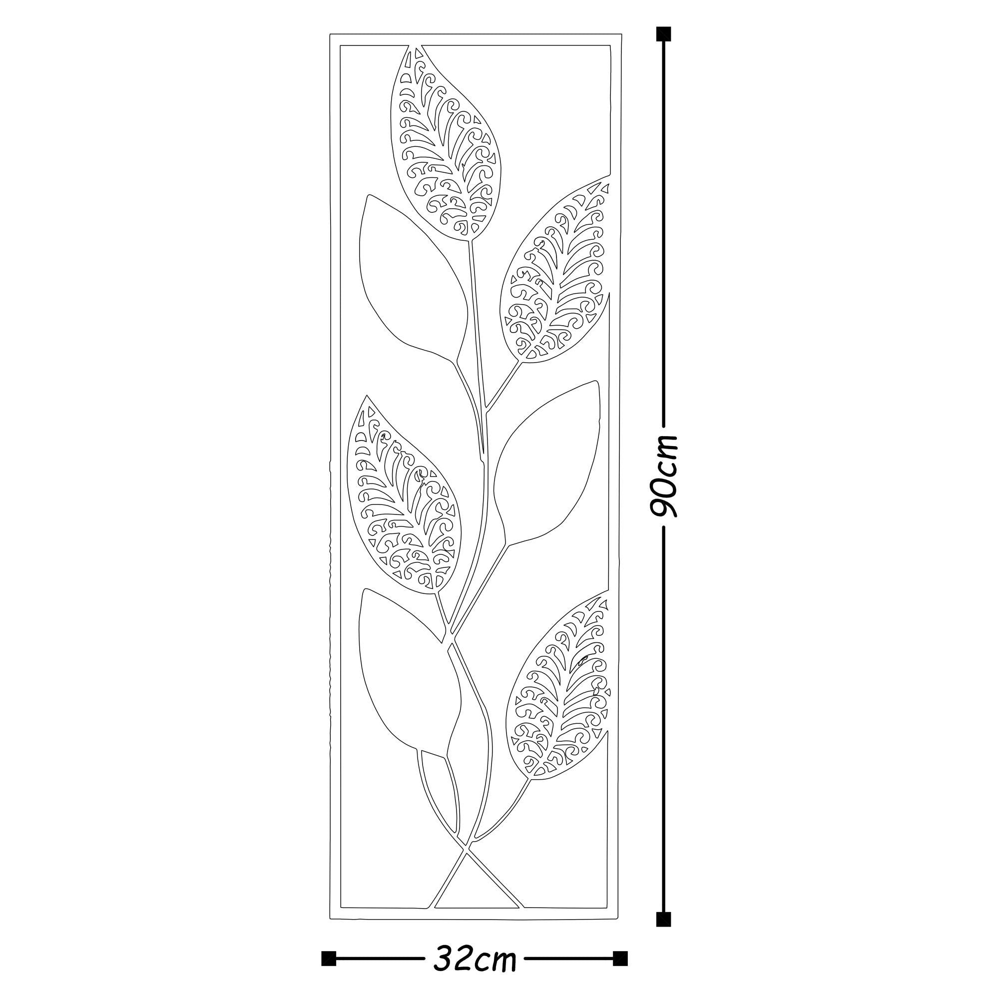 BYS-4002 Dekoratif Metal Duvar Tablosu | ByLamp