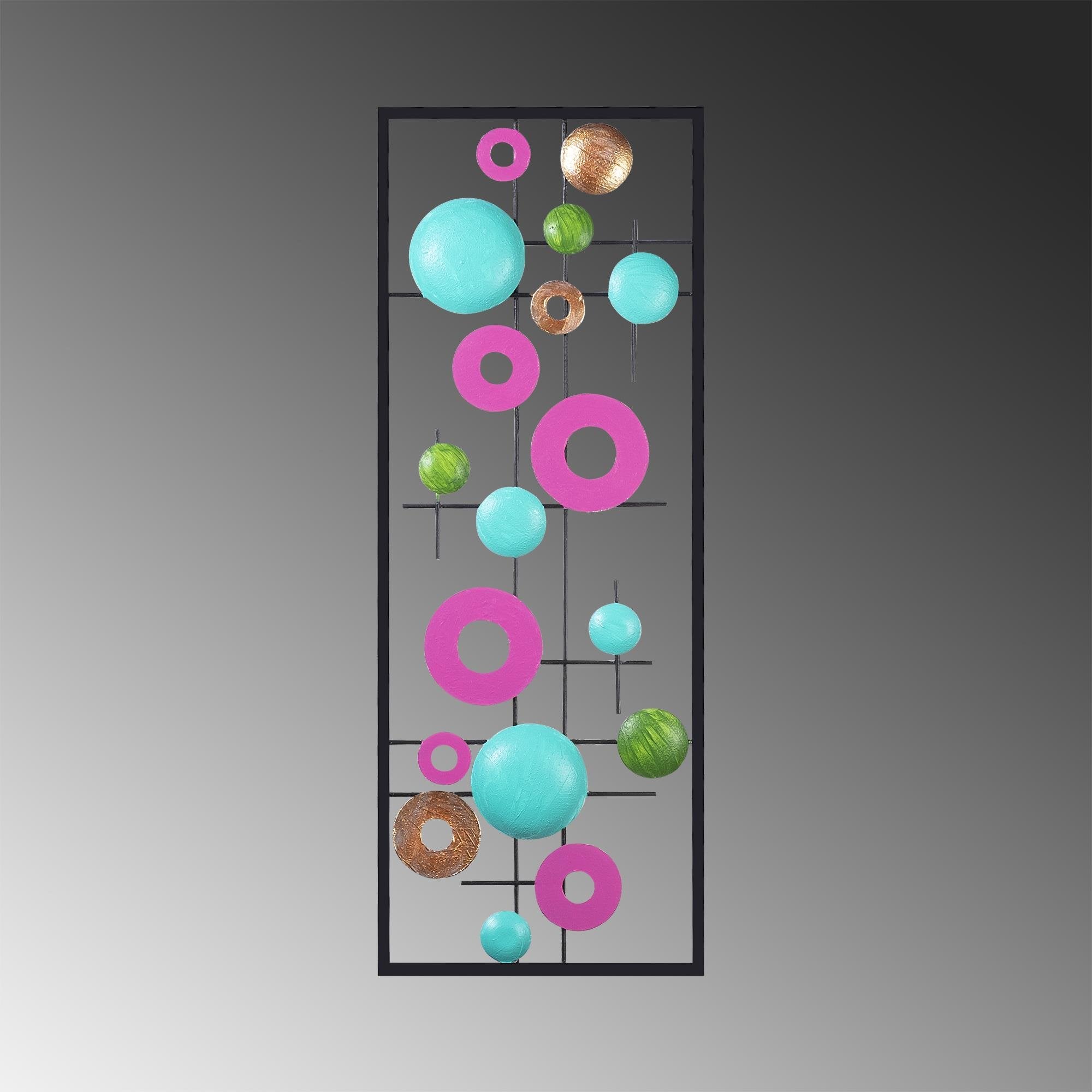 BYS-4018 Dekoratif Metal Duvar Tablosu | ByLamp