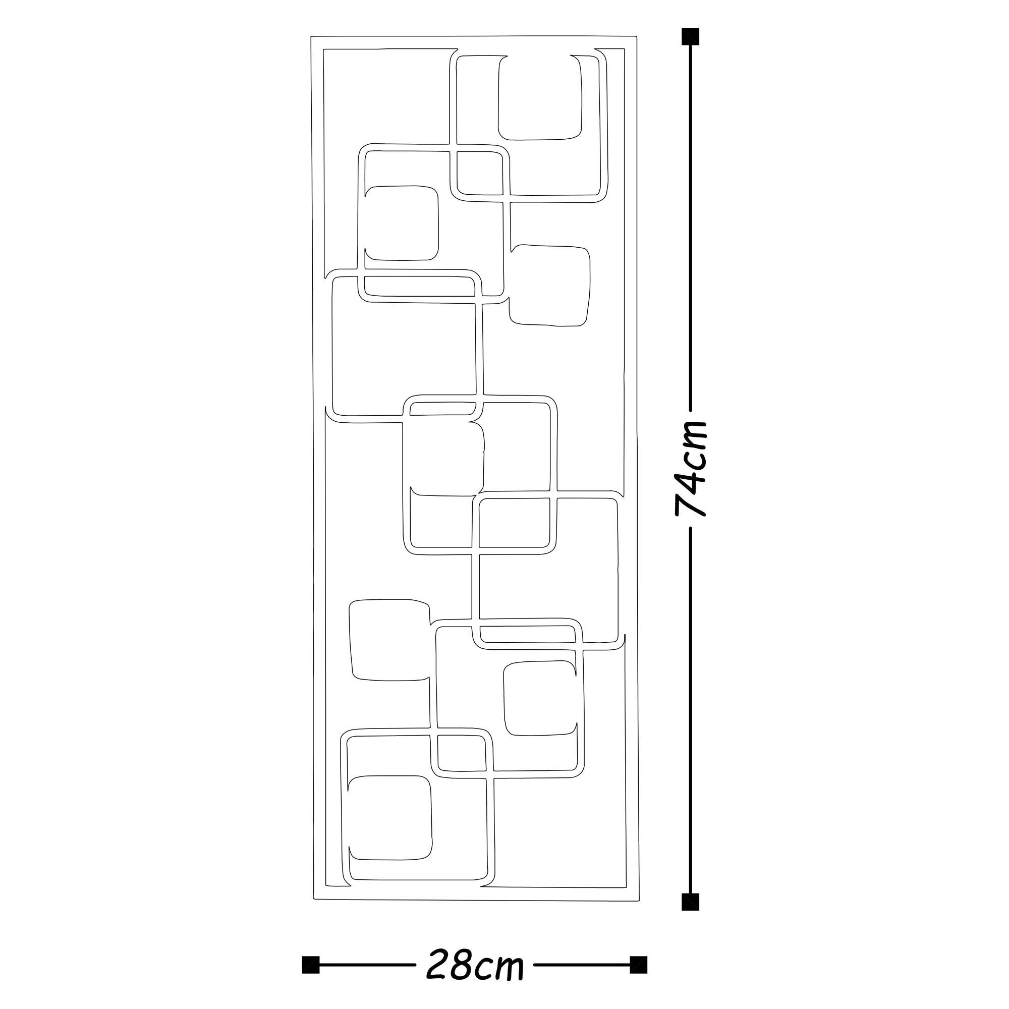 BYS-4019 Dekoratif Metal Duvar Tablosu | ByLamp