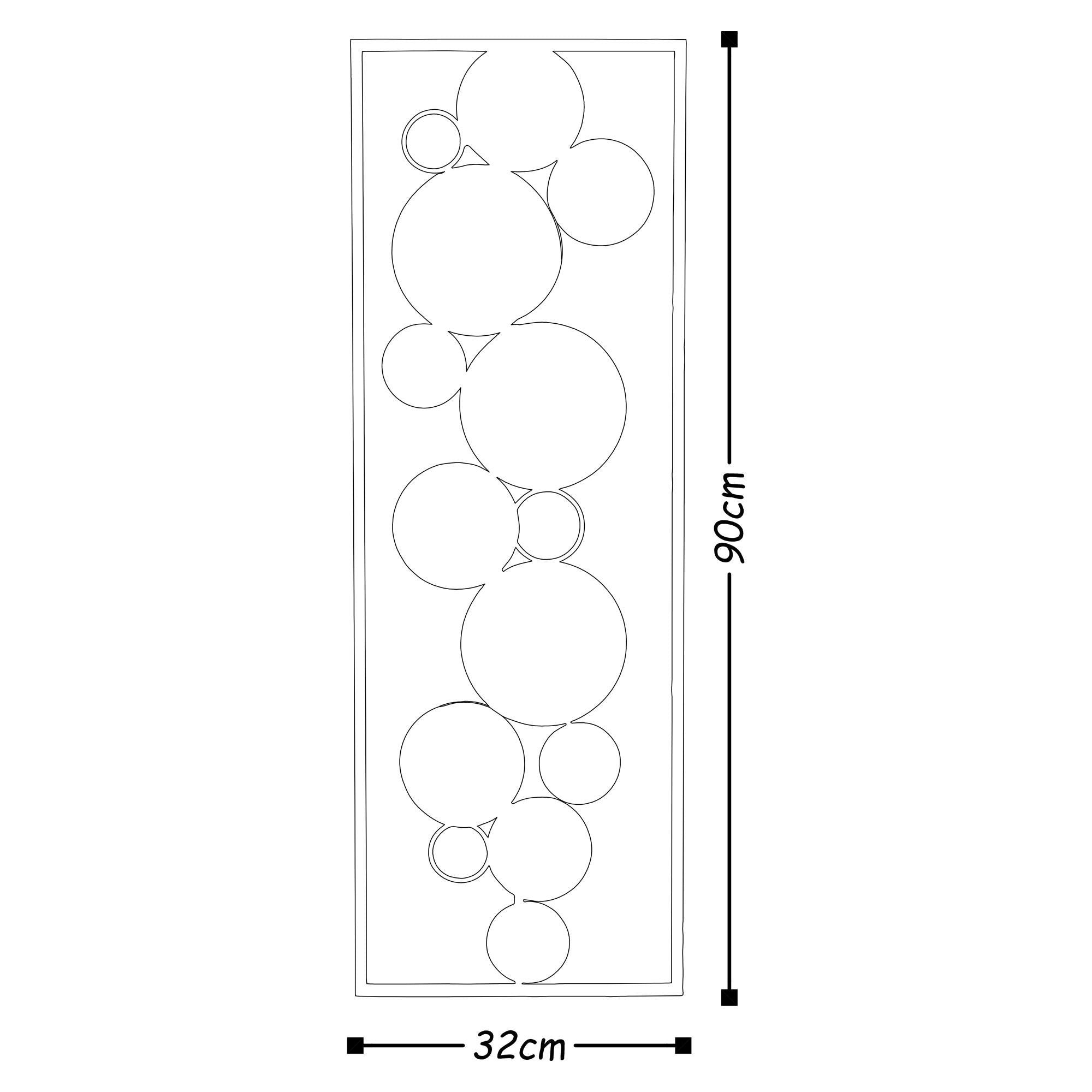 BYS-4021 Dekoratif Metal Duvar Tablosu | ByLamp