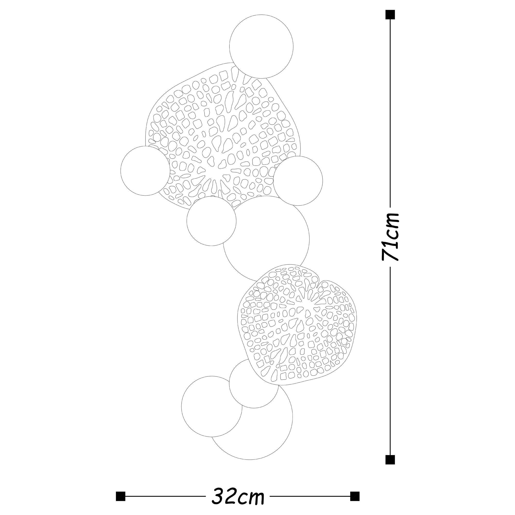 BYS-4030 Dekoratif Metal Duvar Tablosu | ByLamp