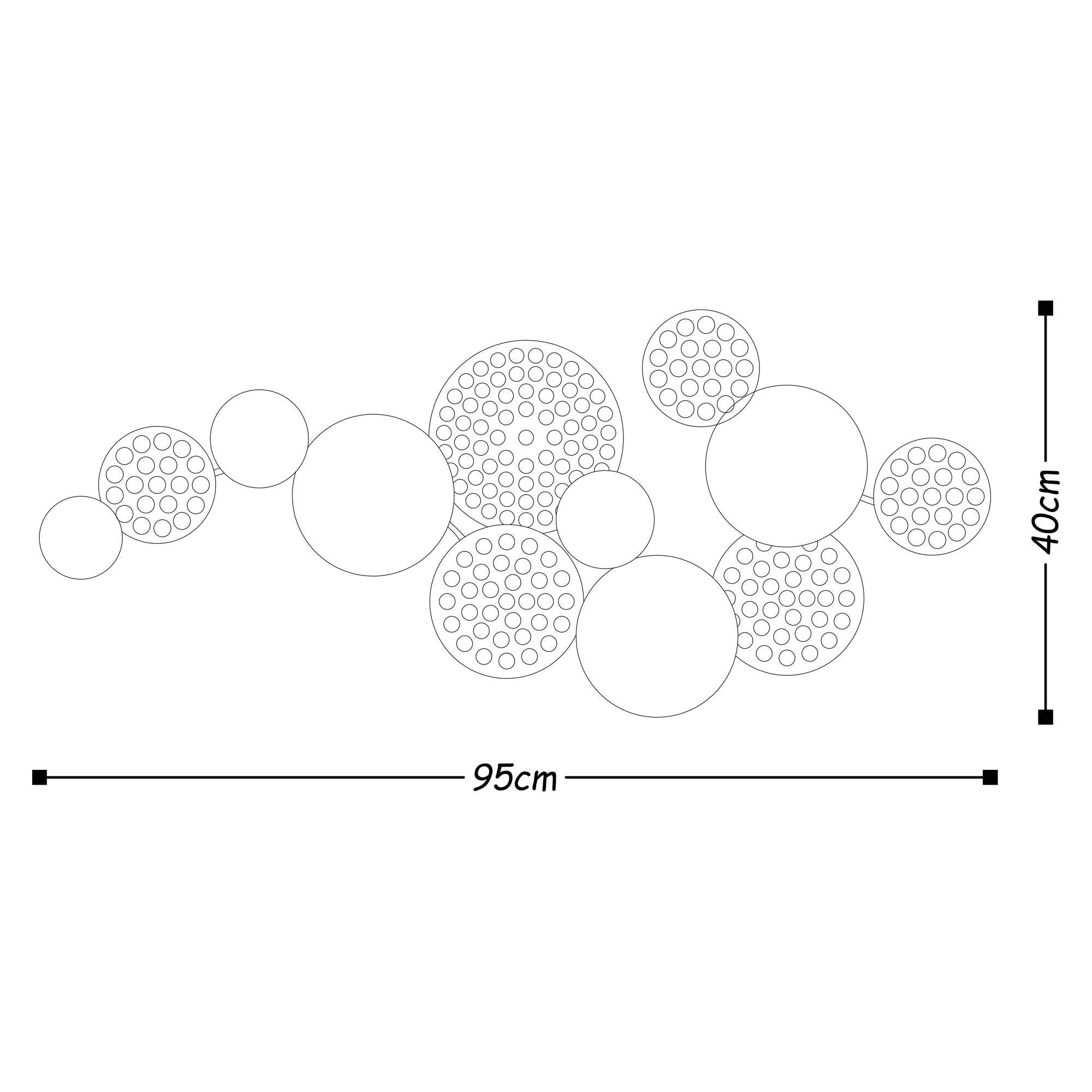 BYS-4033 Dekoratif Metal Duvar Tablosu | ByLamp