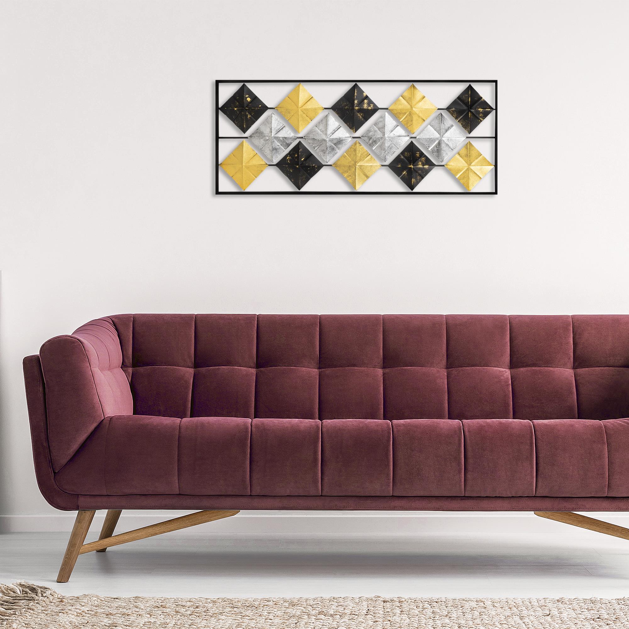 BYS-4057 Dekoratif Metal Duvar Tablosu | ByLamp