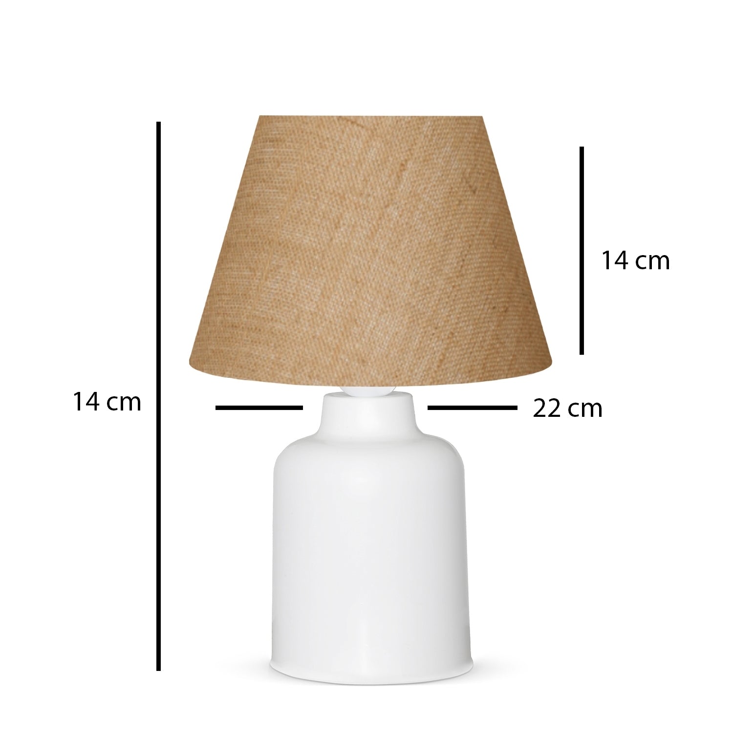 Casey Jute Conical Head Lampshade | ByLamp