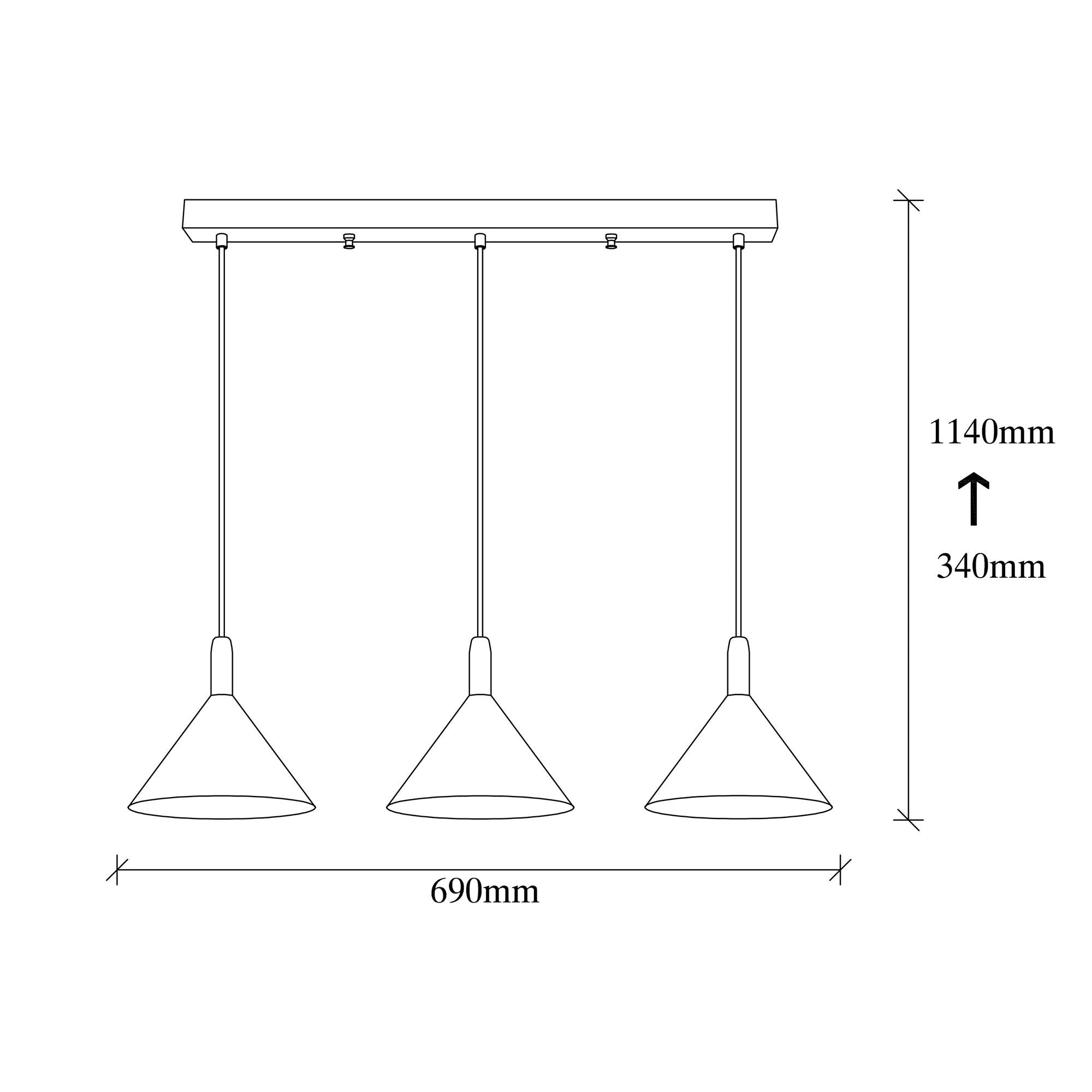 Çatı 203 2 Sıvama Sarkıt Aydınlatma | ByLamp