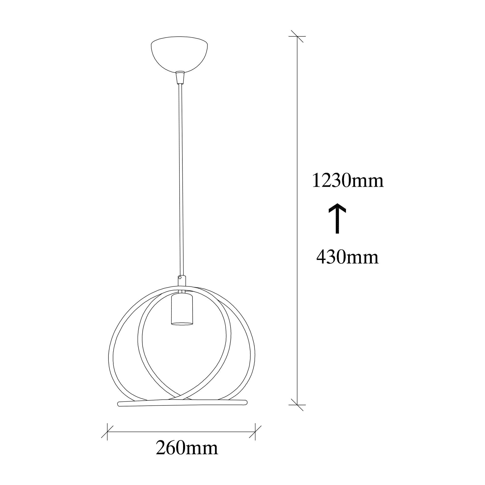 Circle Nus 2871 Tel Sarkıt Aydınlatma | ByLamp