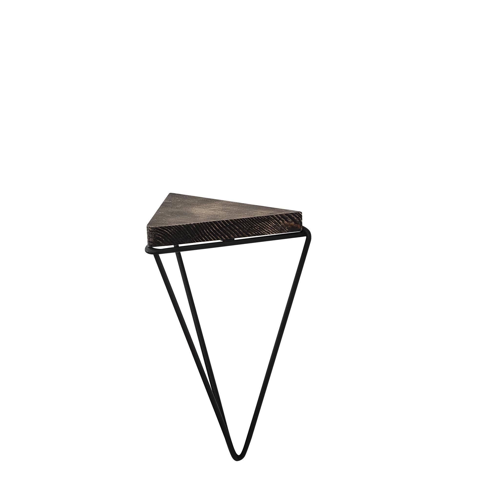 CM-021-SRK Dekoratif Ahşap Metal Duvar Rafı | ByLamp