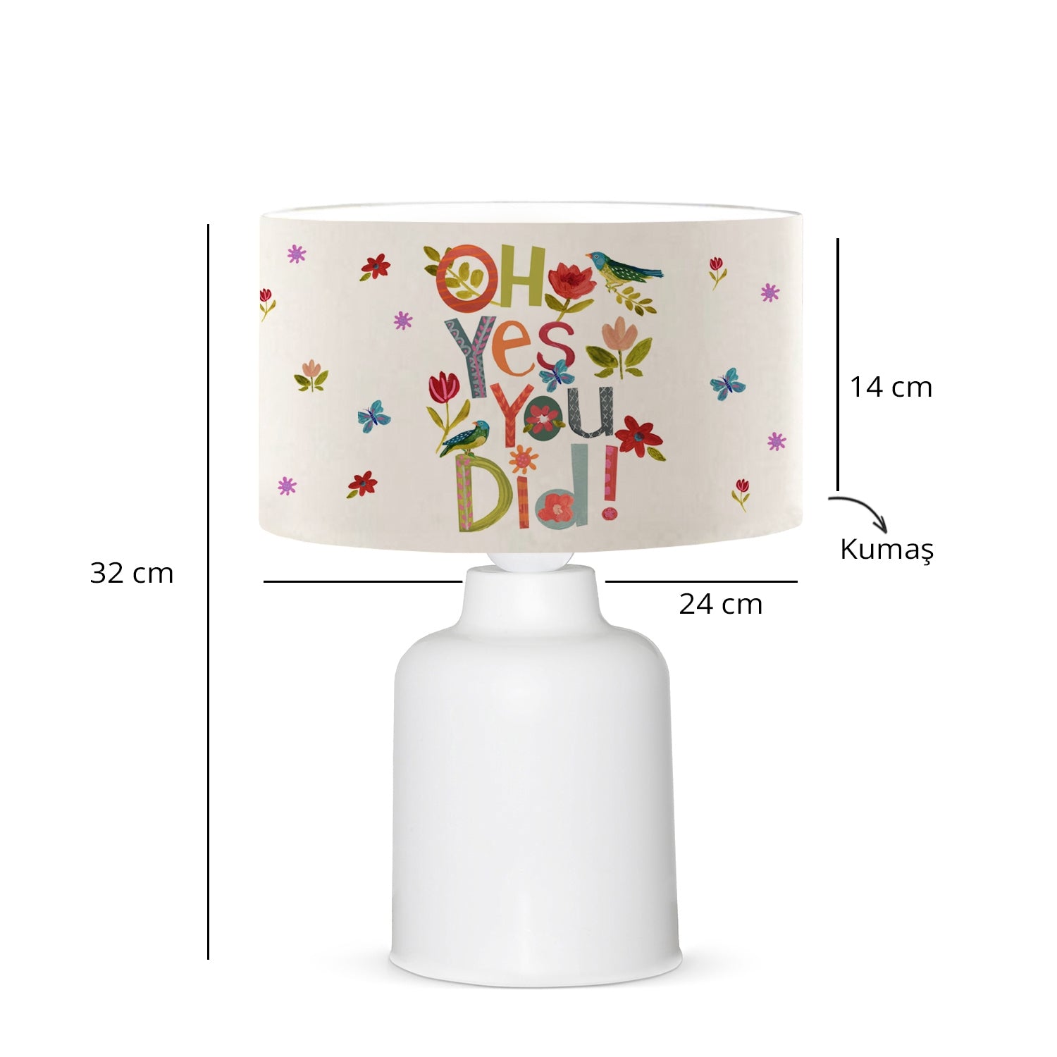 Unicorn Kids Room Lampshade Lamp | ByLamp