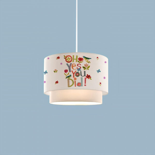 28' Children's Room Lighting Hello Friends Pendant Lamp | ByLamp