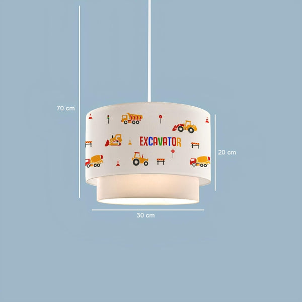 28' Children's Room Lighting Hello Friends Pendant Lamp | ByLamp