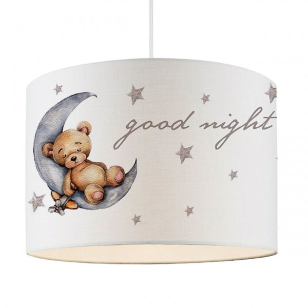 Kids Fabric Printed Children's Room Pendant Chandelier Lamp 24 | ByLamp