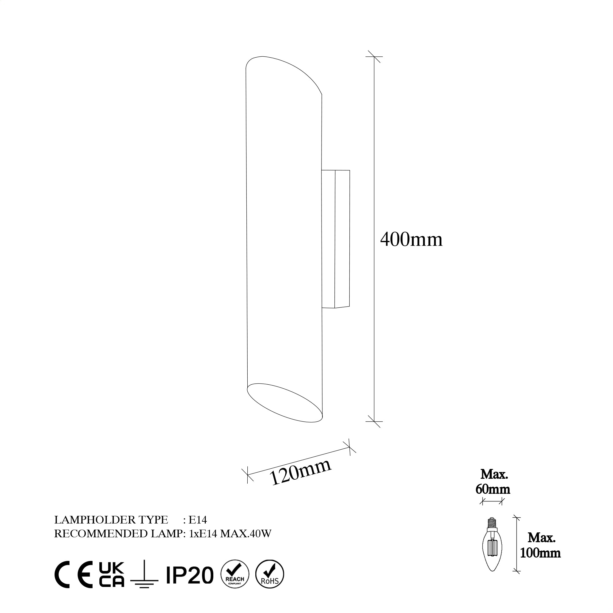 Cut 11820 Sıvama Aplik | ByLamp