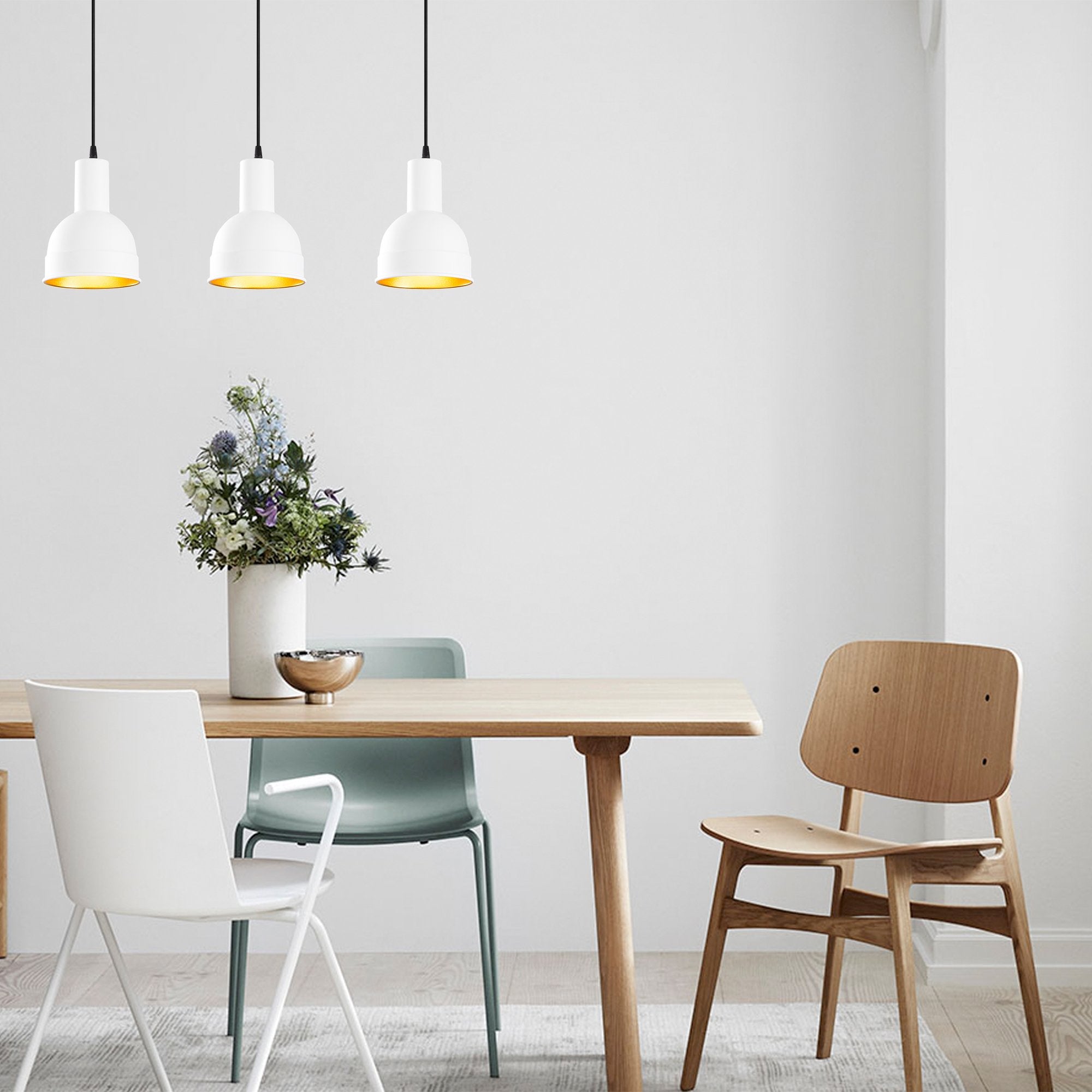 Darbuka 183 White 2 Sıvama Sarkıt Aydınlatma | ByLamp