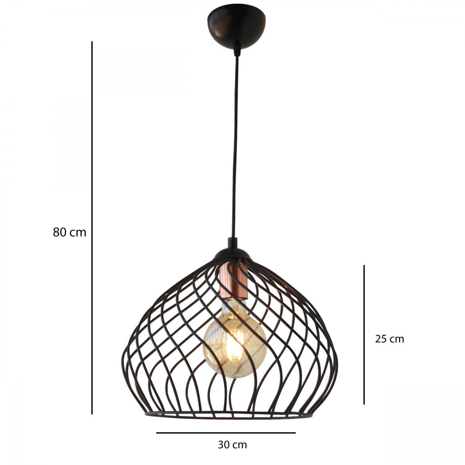 Decorative Metal Ceiling Wire Pendant Lamp | ByLamp