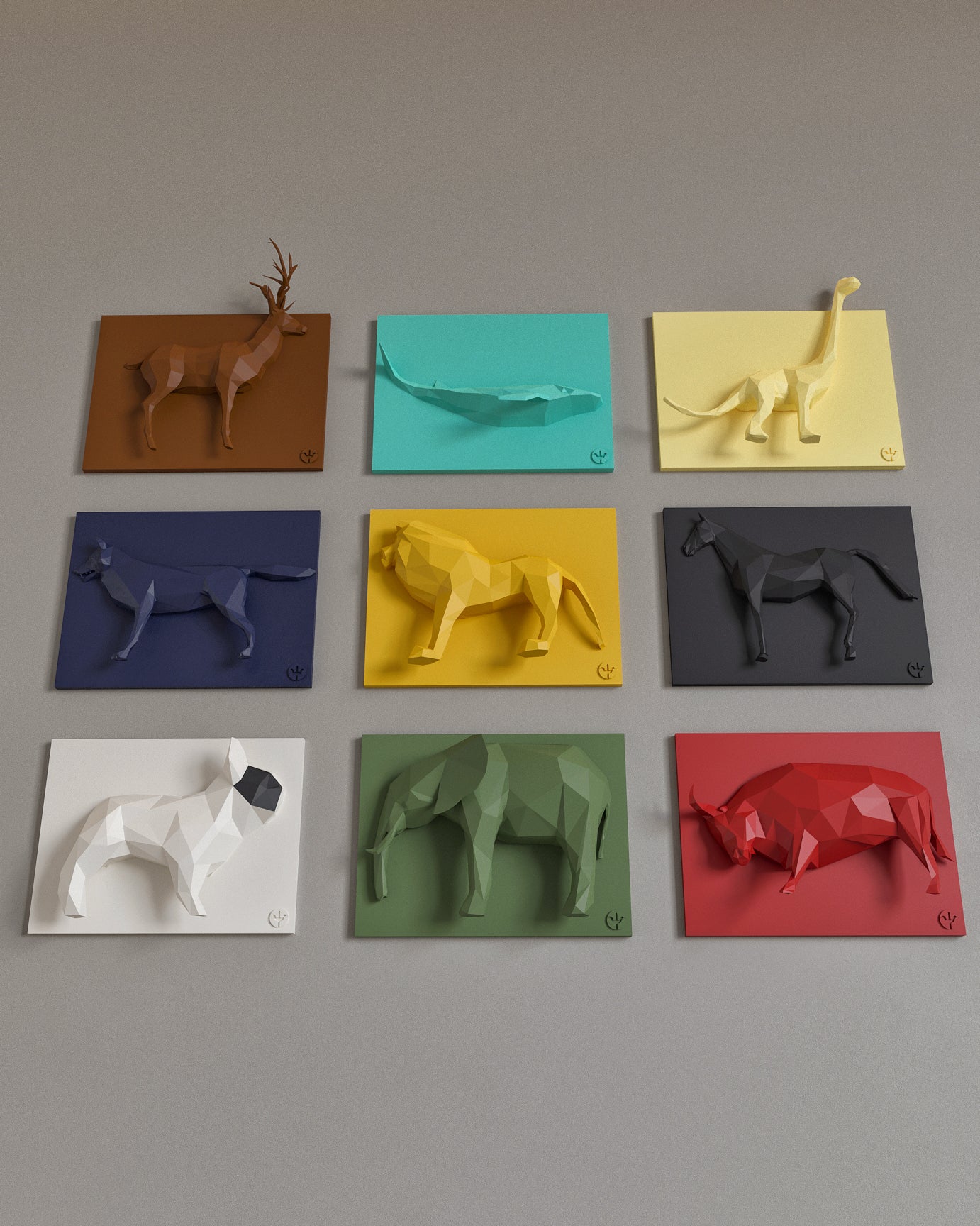 Dekoratif Yatay At Duvar Panosu | ByLamp