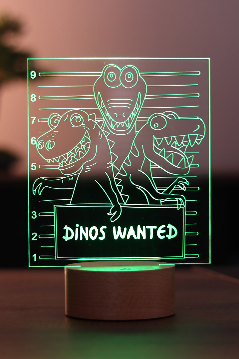 3D Dinosaurier Led Nachtlicht