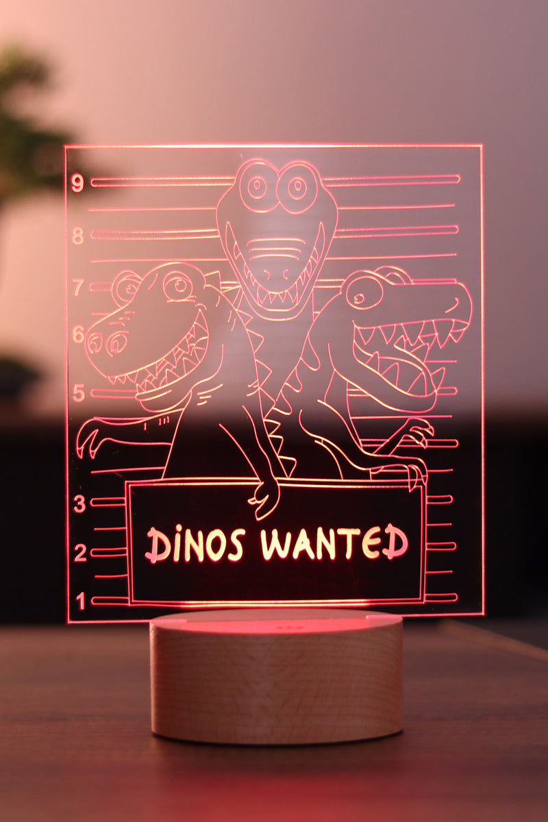 3D Dinosaurier Led Nachtlicht