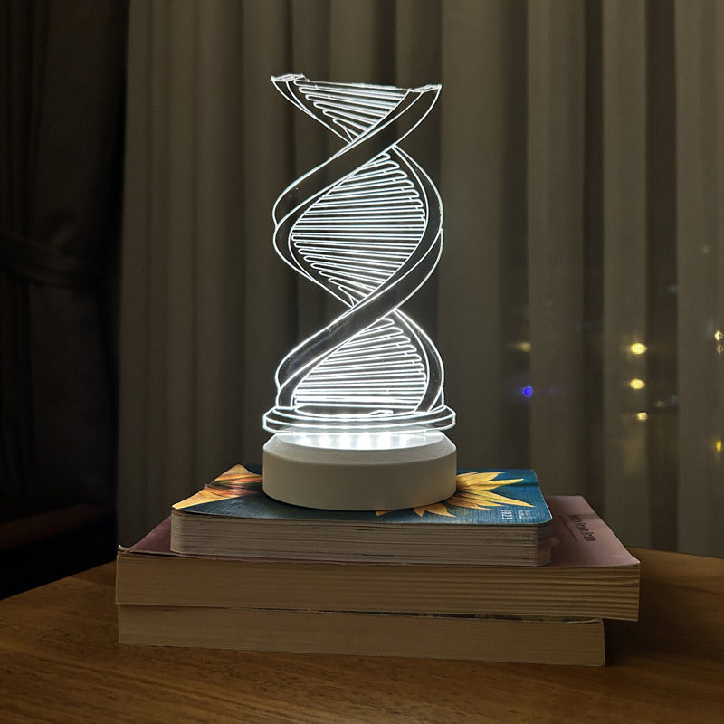 DNA Figürlü Dekoratif Hediye Led Masa Lambası | BYLAMP