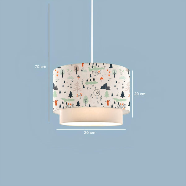 28' Children's Room Lighting Hello Friends Pendant Lamp | ByLamp