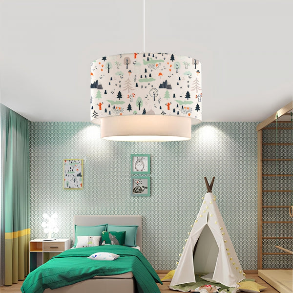 28' Children's Room Lighting Hello Friends Pendant Lamp | ByLamp