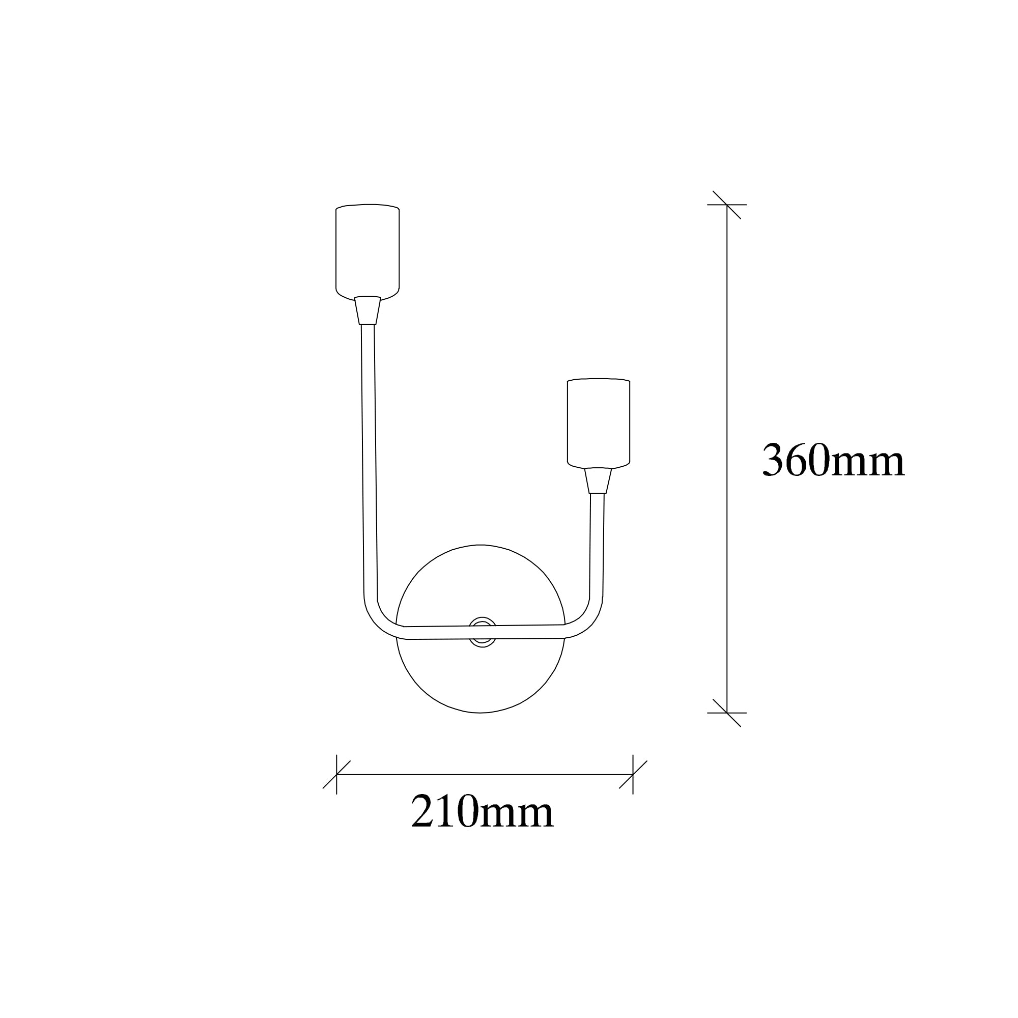 Dolma Nuw 3081 Rustik Aplik | ByLamp