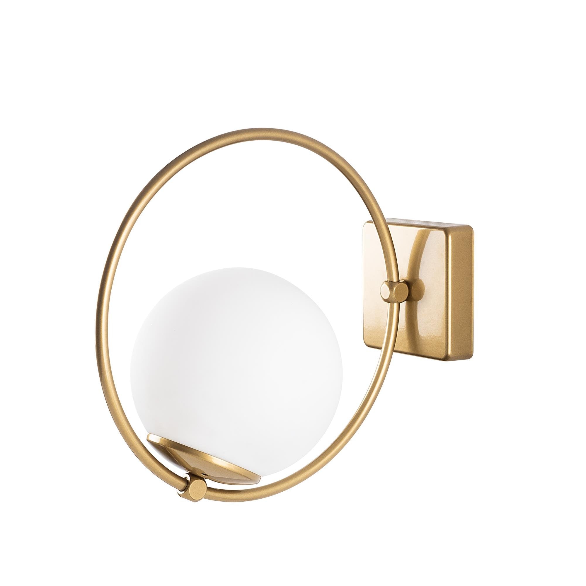 Dolunay 3912 Cam Aplik Duvar Aydınlatma | ByLamp