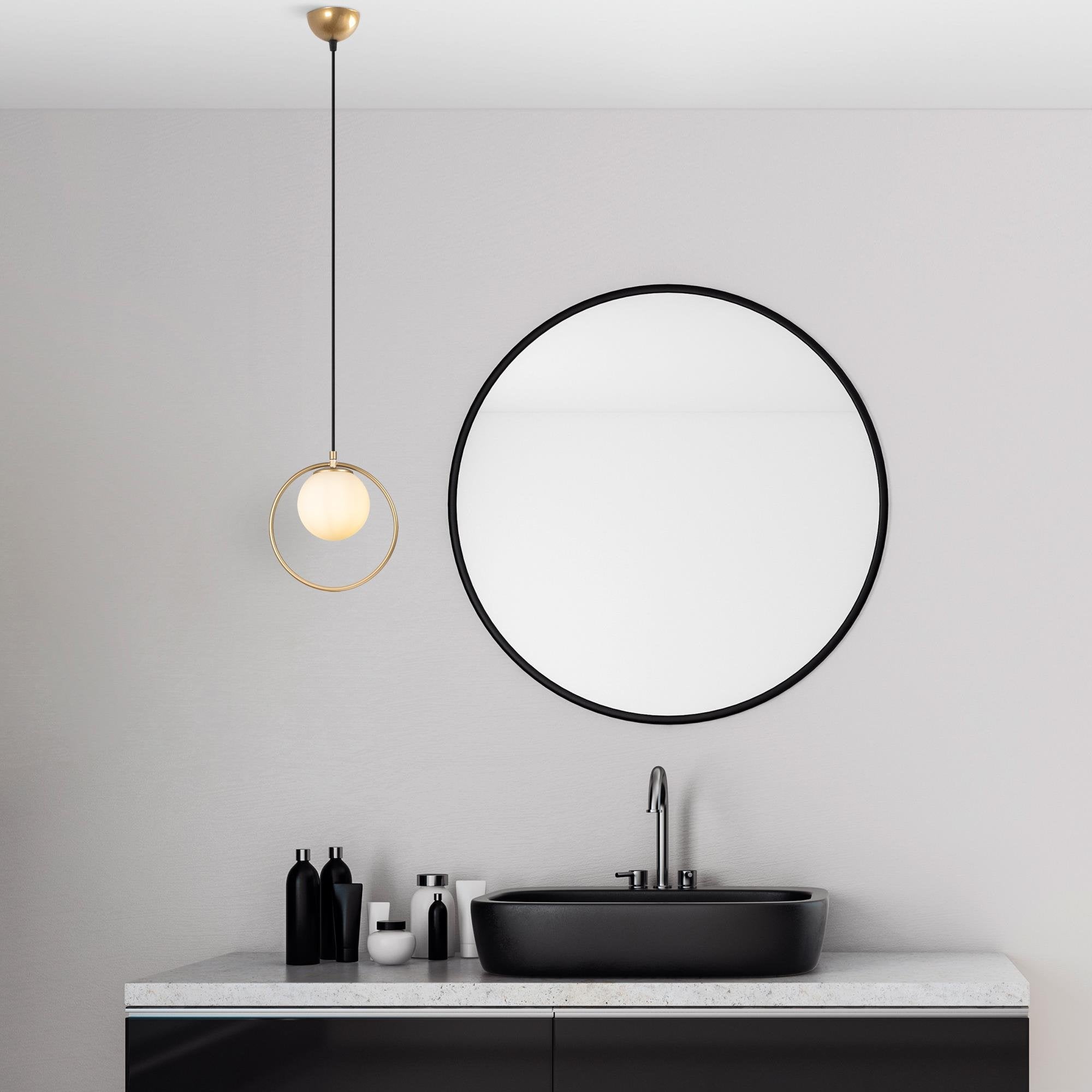 Dolunay 4492 Cam Sarkıt Aydınlatma | ByLamp