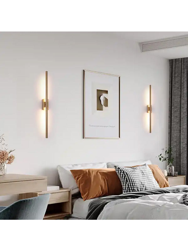 Wall Reflective LED Wall Lamp Gold Color