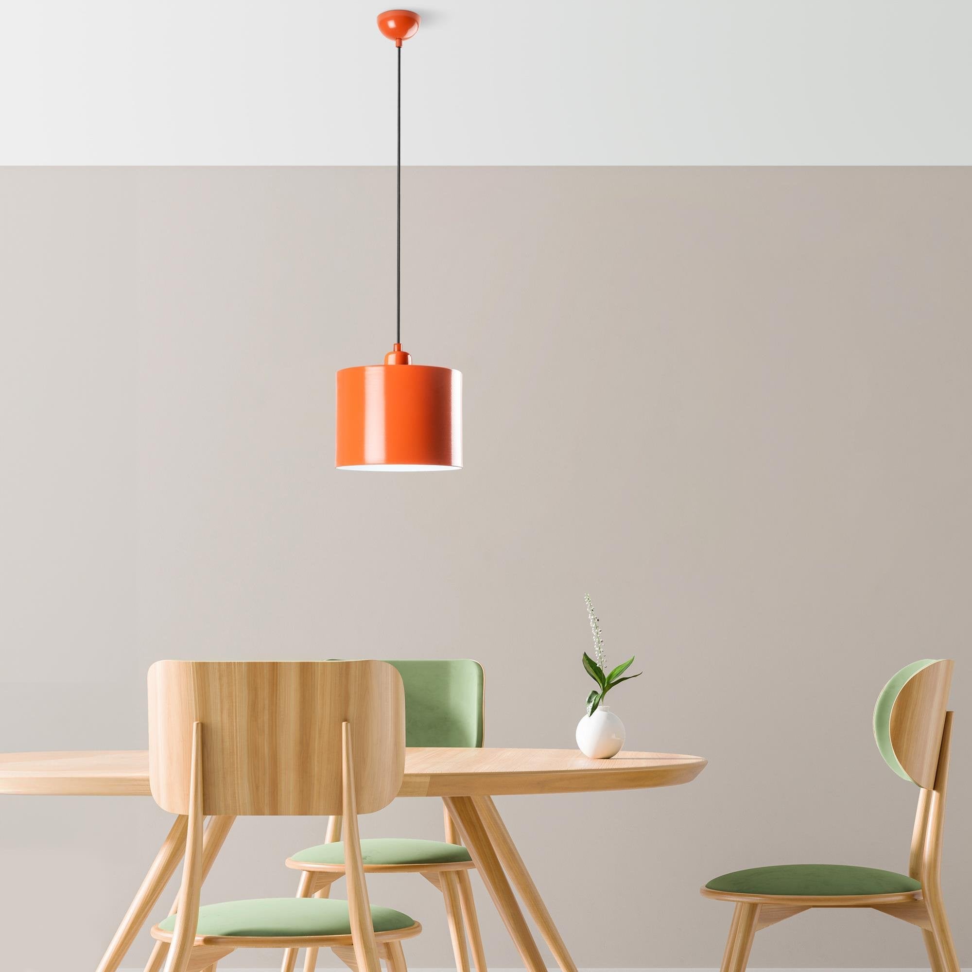 Düz 195 Turuncu 1 Sıvama Sarkıt Aydınlatma | ByLamp